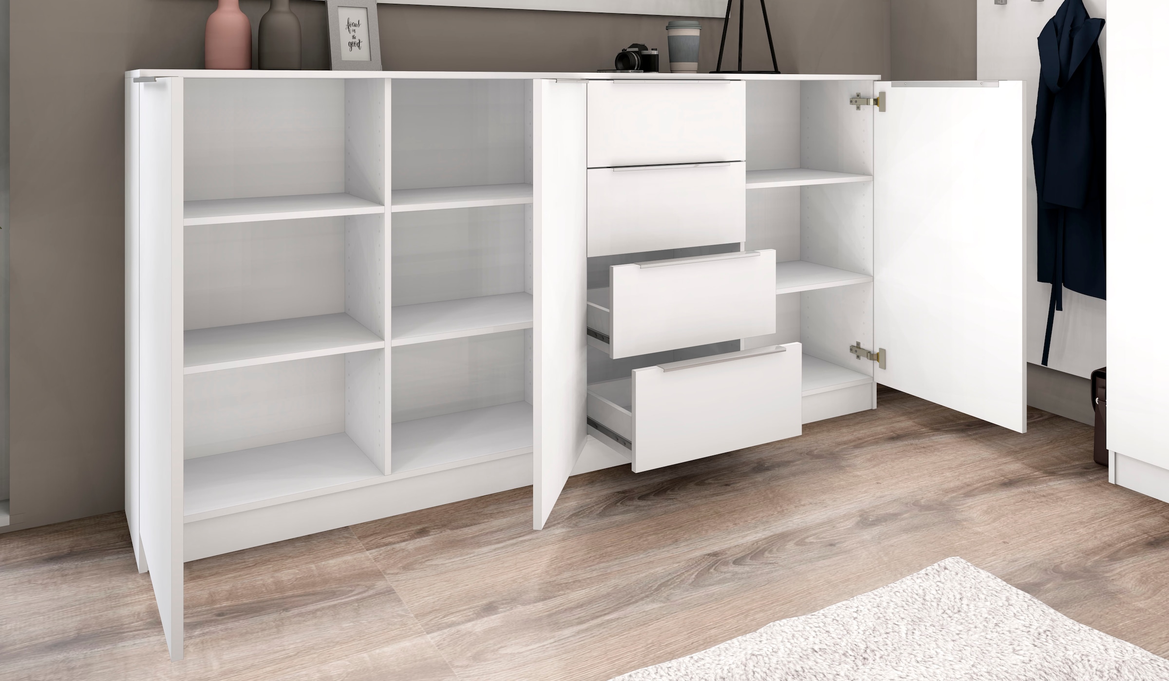 borchardt Möbel Buffet haut »Oliva« Breite ca. 200 cm