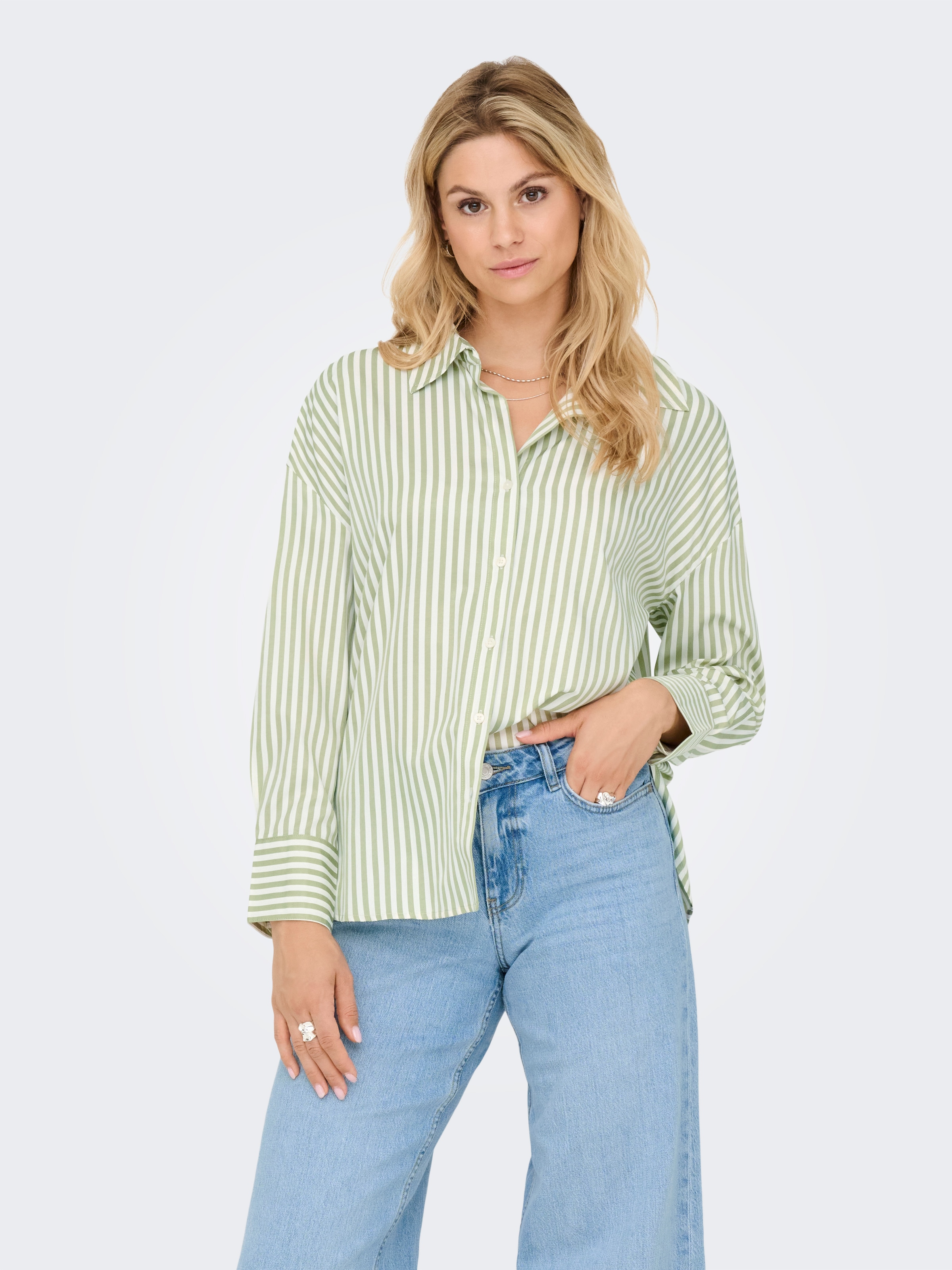JDY Blouse chemise »JDYVESPER L/S LOOSE SHIRT WVN NOOS«