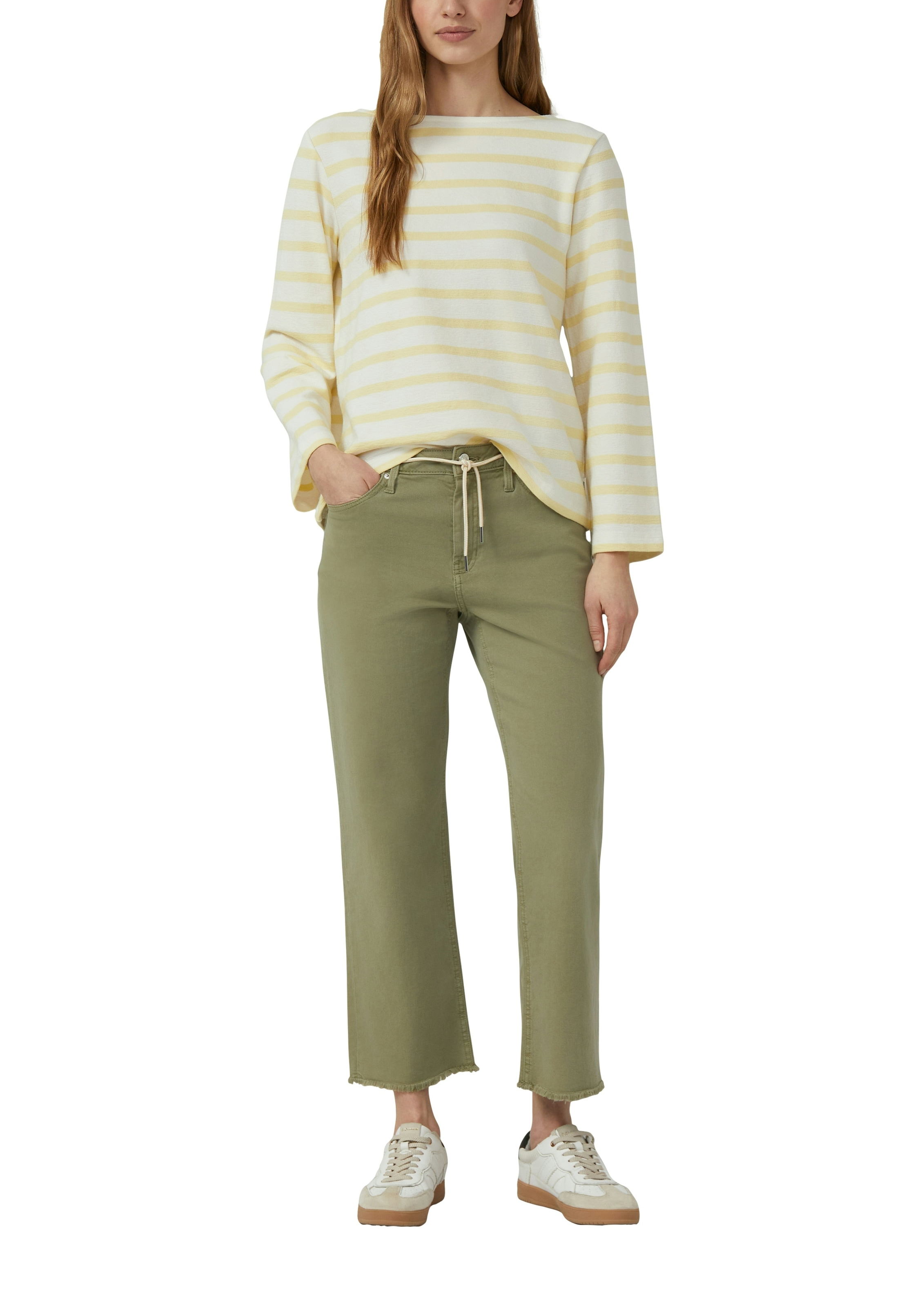 s.Oliver Jeans 7/8 »Style Karolin« avec cordon de serrage et stretch