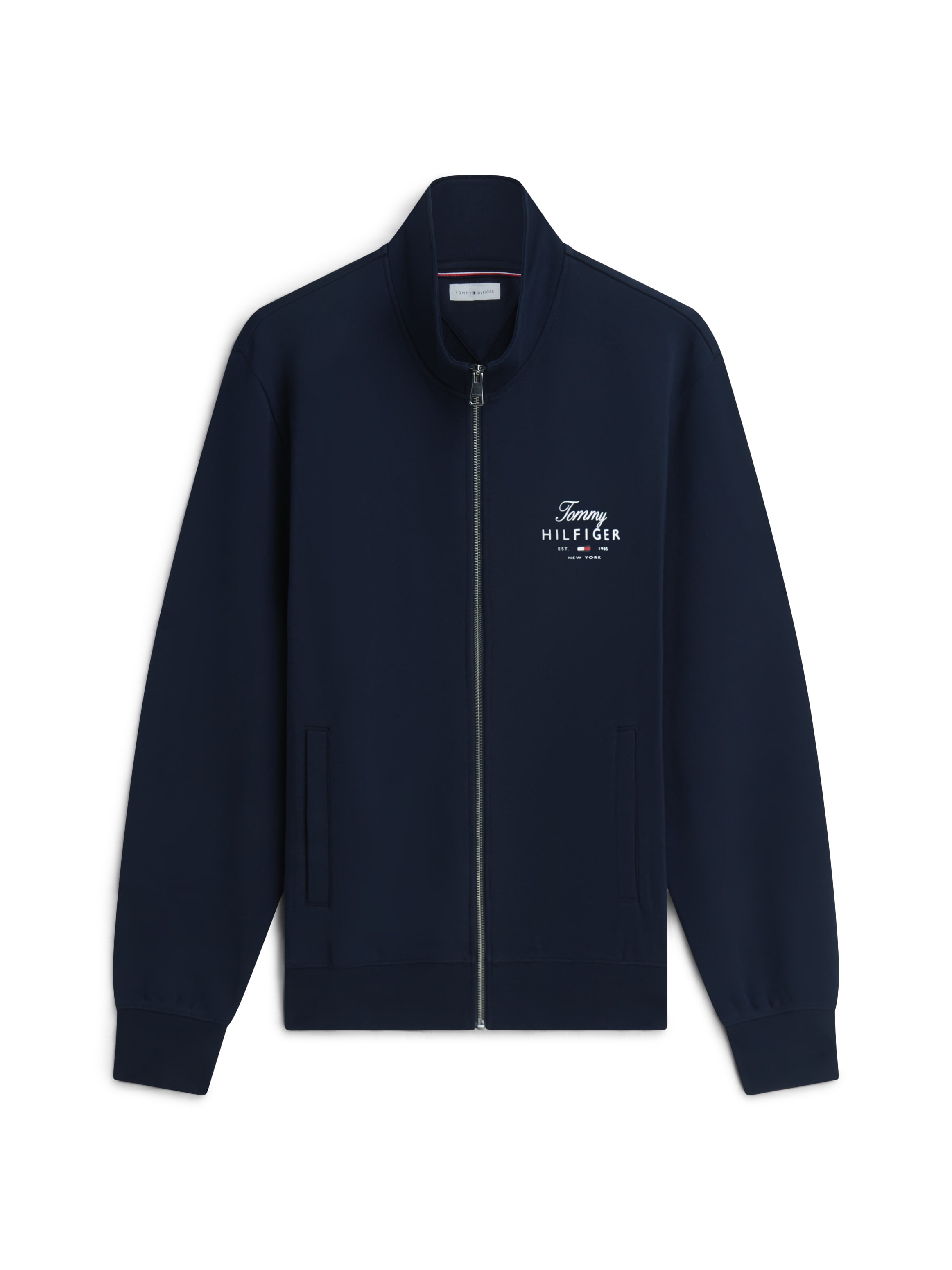 Tommy Hilfiger Veste sweat »SCRIPT STACK FZ STAND COLLAR«