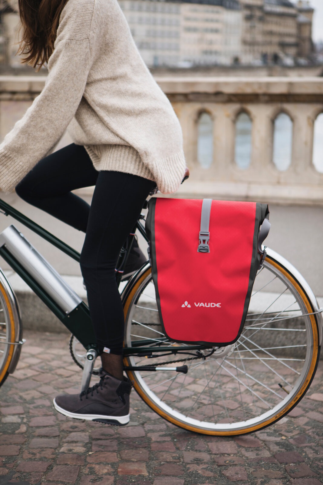 VAUDE Sacoche de vélo »Aqua Back« pour adultes, à orientation sportive, en polyester
