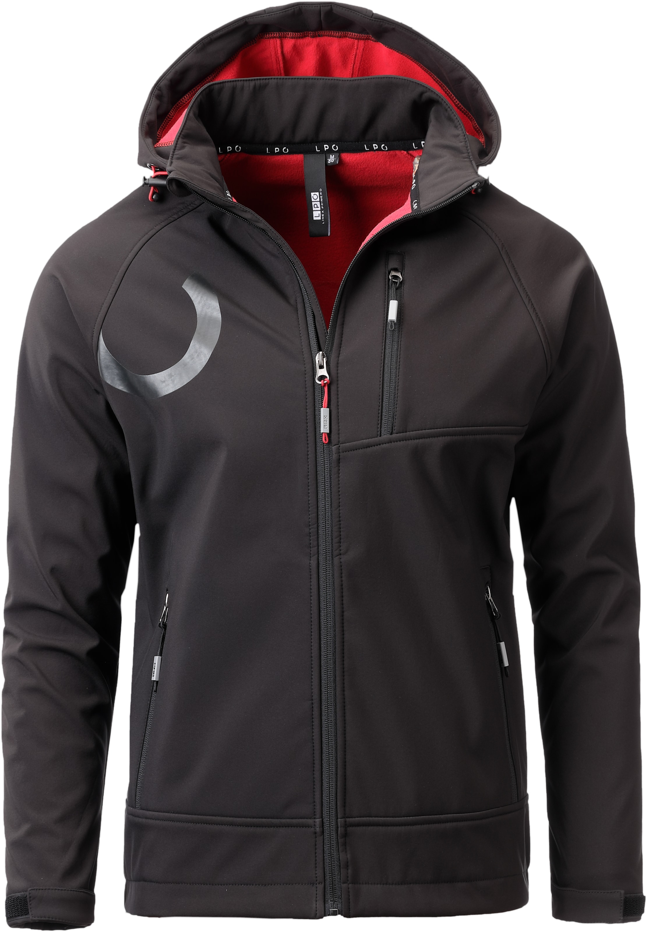 LPO Veste softshell »ELLIOT PEAK II MEN« avec capuche également disponible en grandes tailles