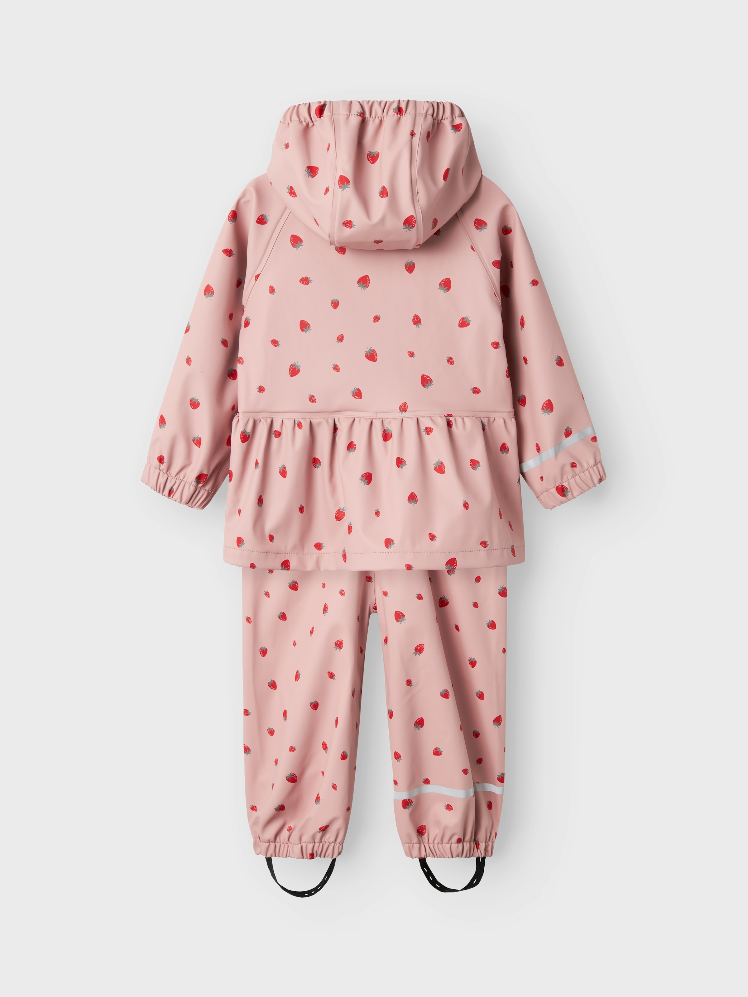 Name It Veste de pluie »NMFDRY10 RAIN SET AOP FO« Set,  mit Kapuze mit passender Hose