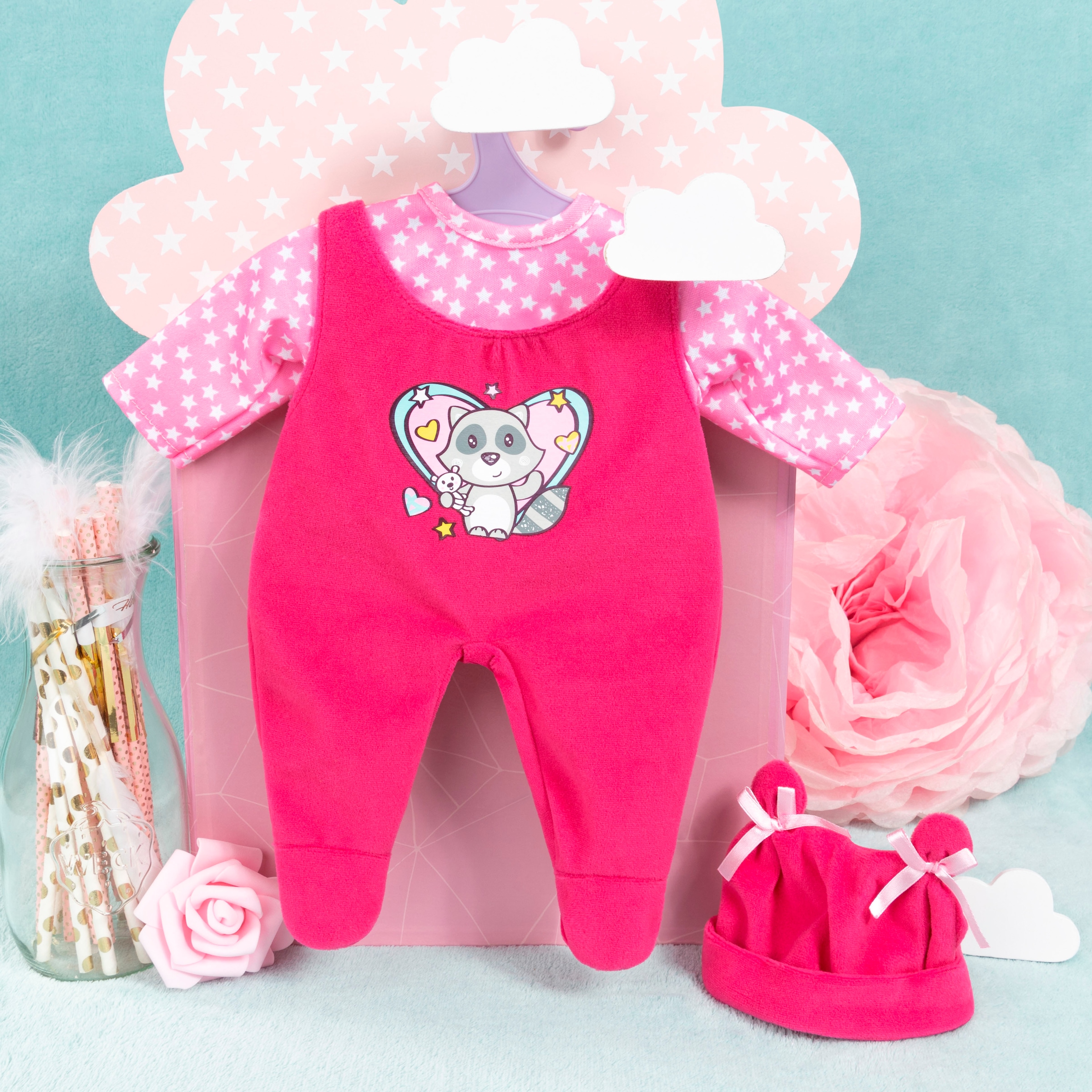 Bayer Puppenkleidung »Obert/Latzh. Waschb.«