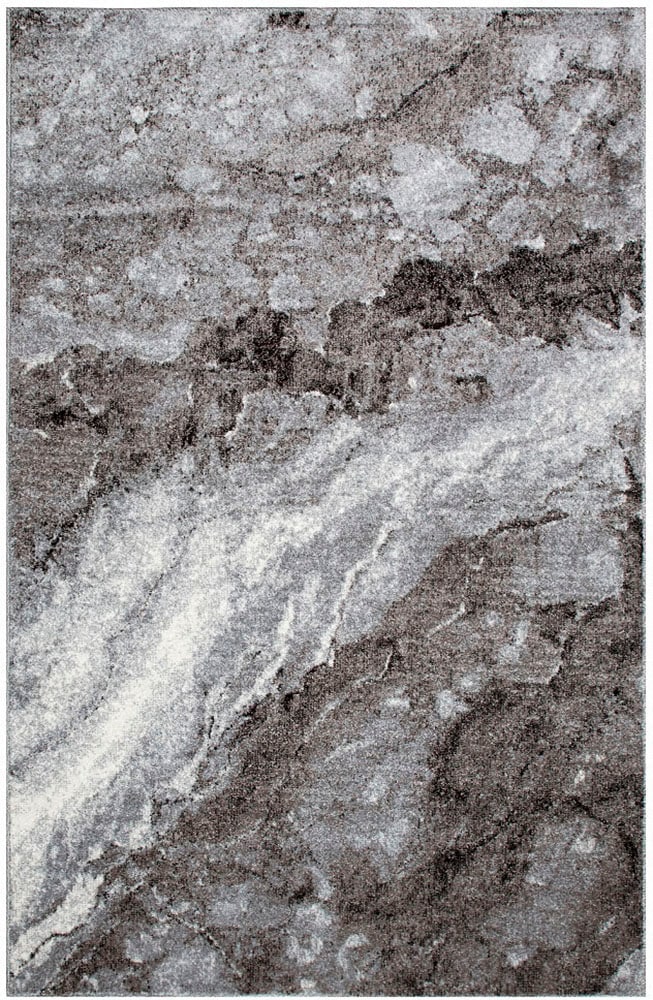 my home Teppich »Sonnenhang« rechteckig 9 mm Höhe mit besonders weichem Flor, Kurzflor, modernes Marmor Design