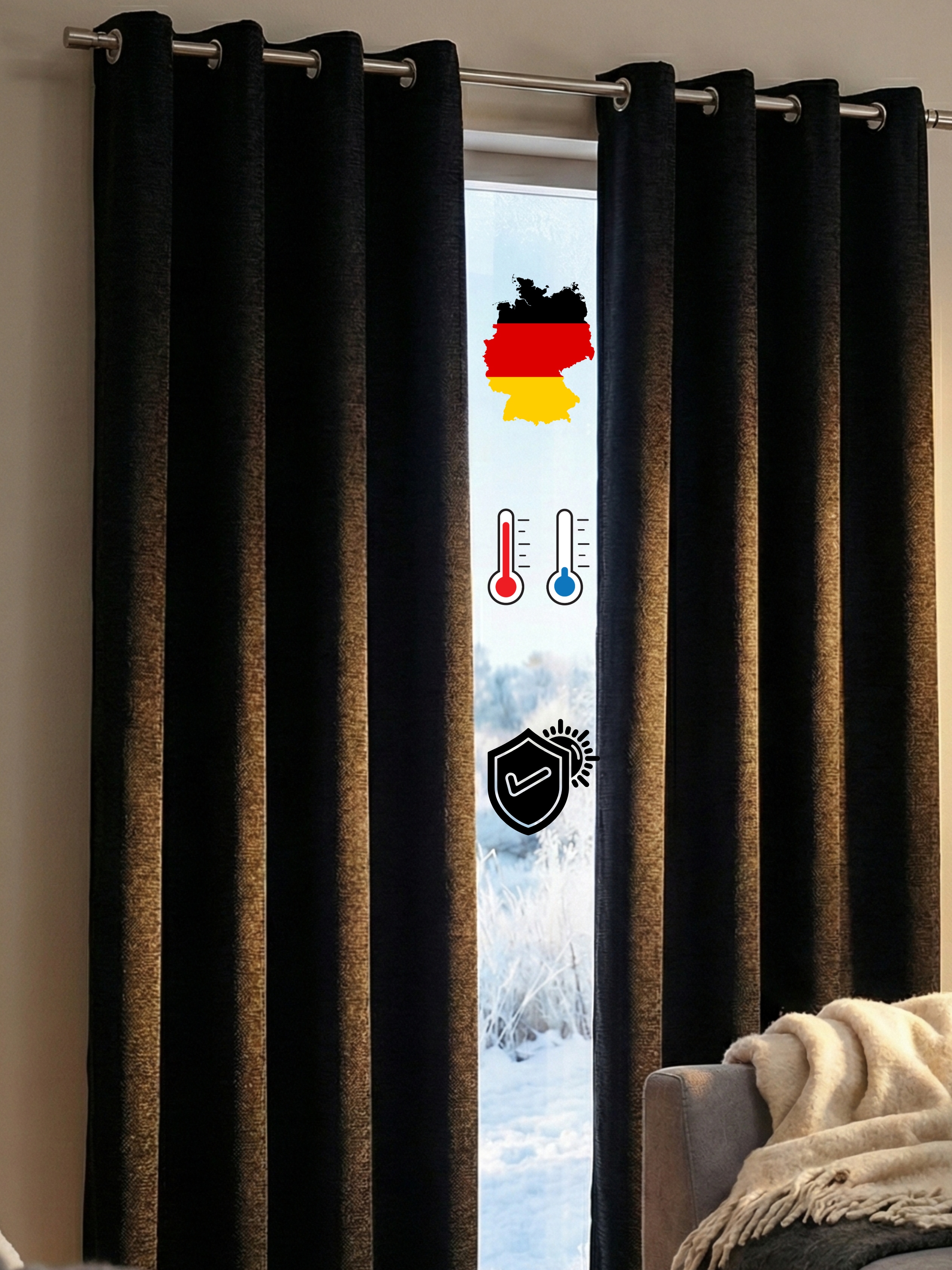 Wirth Rideau »Trondheim B« Œillet 1 cuis tlg.