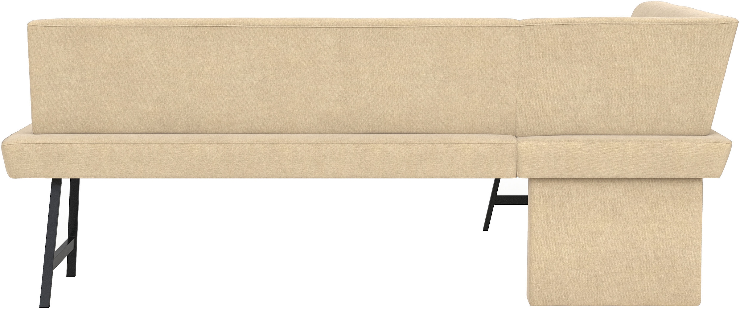 Home affaire Eckbankgruppe »Sava« Set, 4 Stk. tlg. Eckbank mit Wellenfederung im Sitz, Tisch Massiv Eiche