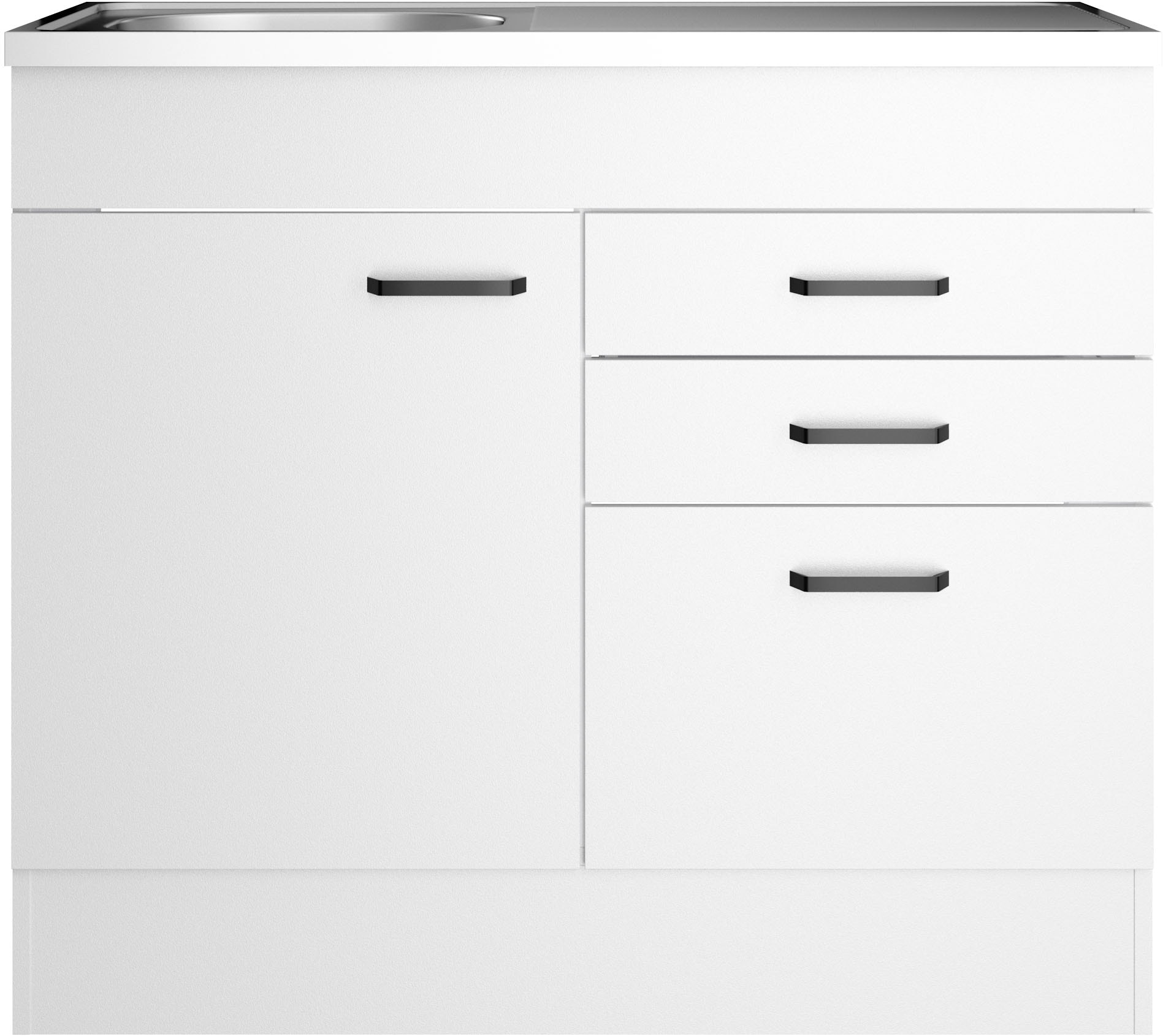 OPTIFIT Spülenschrank »OPTImulti« Breite 100 cm, Tiefe 50 cm, mit Spülenauflage