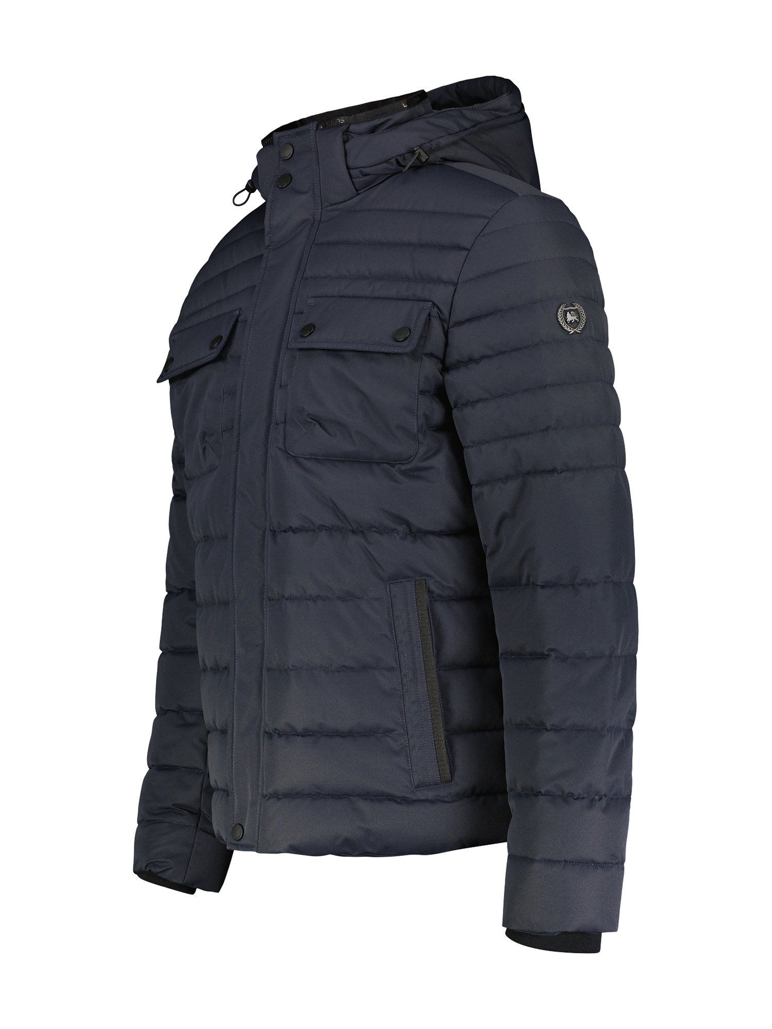 LERROS Winterjacke »LERROS Steppjacke mit abnehmbarer Kapuze« mit Kapuze