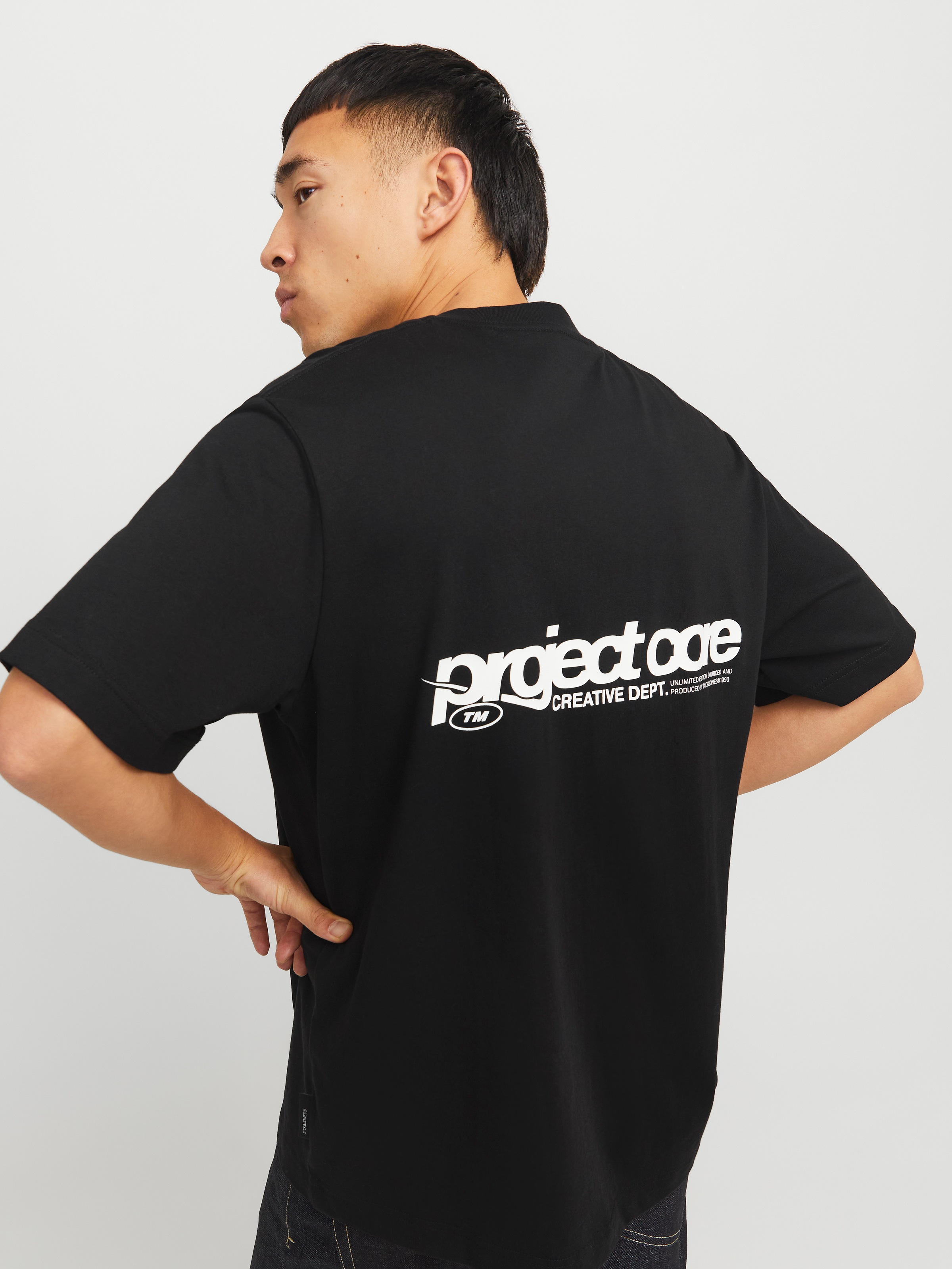 Jack & Jones T-Shirt »JCOUNION BACK PRINT TEE SS CREW NOOS«