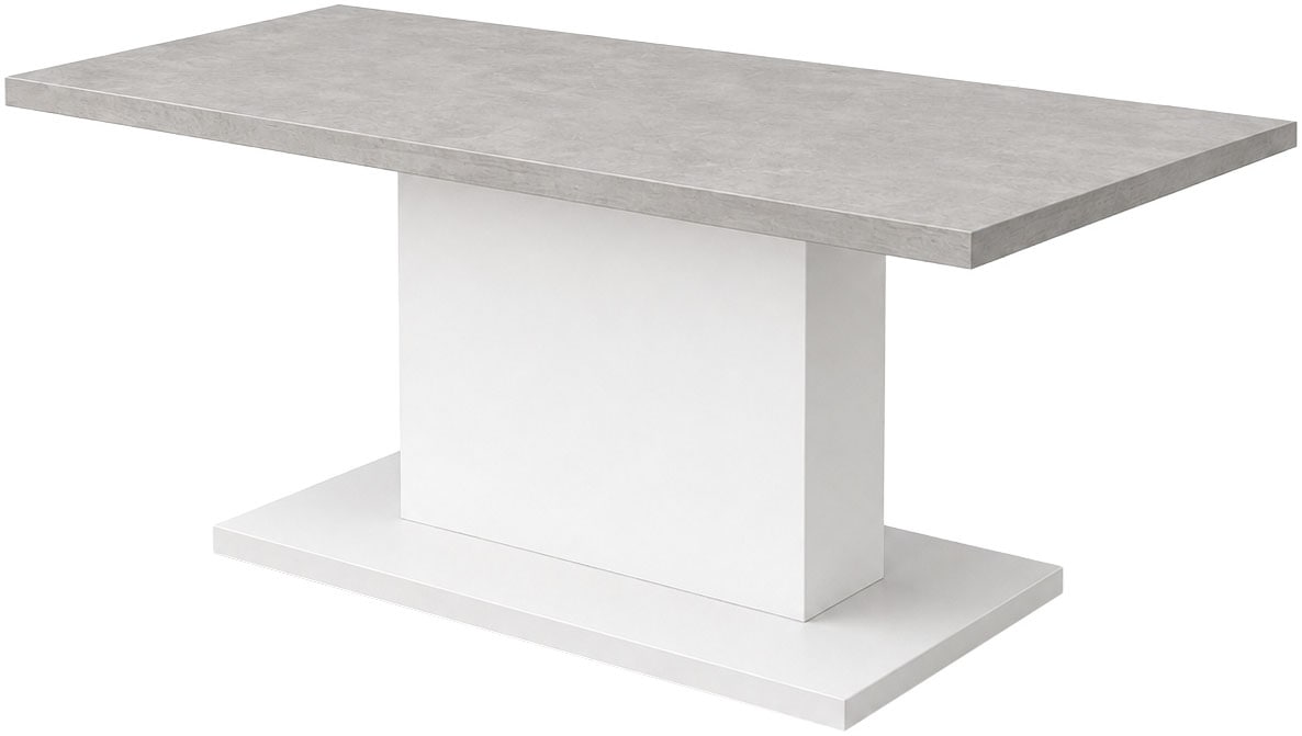 GOODproduct Esstisch »Atina Säulentisch, Küchentisch, Speisetisch, Dekortisch« Moderner Esstisch für 4-6 Personen, erhältlich in Trend-Dekoren