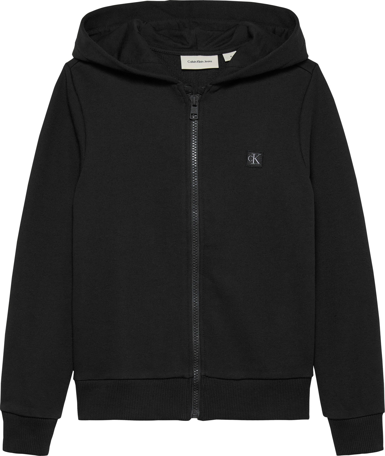 Calvin Klein Jeans Kapuzensweatjacke »MINI BADGE ZIP-THROUGH«, mit Logo-Badge