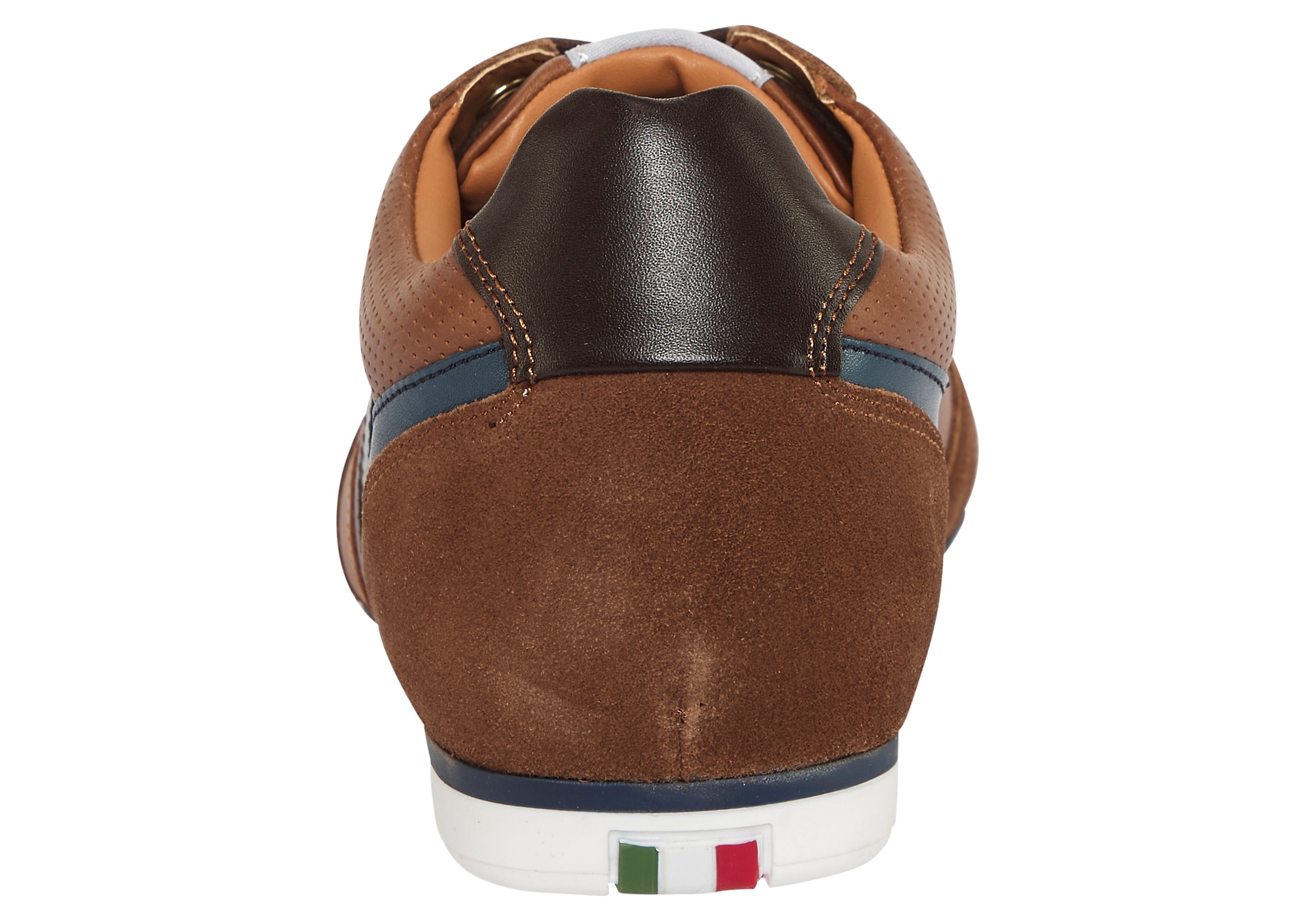 Pantofola d´Oro Sneakers »VASTO LOW«  Obermaterial aus Leder, Gummilaufsohle, mit Schnürung