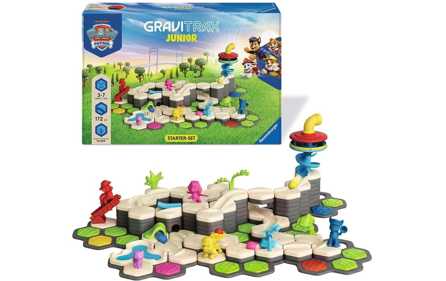 Ravensburger Kugelbahn »Kugelbahn GraviTrax Junior Paw Patrol – Starter-Set XXL«