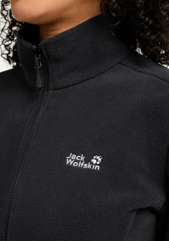 Jack Wolfskin Veste polaire »TAUNUS 200 FZ W« comme couche intermédiaire sportive, pour la randonnée et les loisirs, chauffant