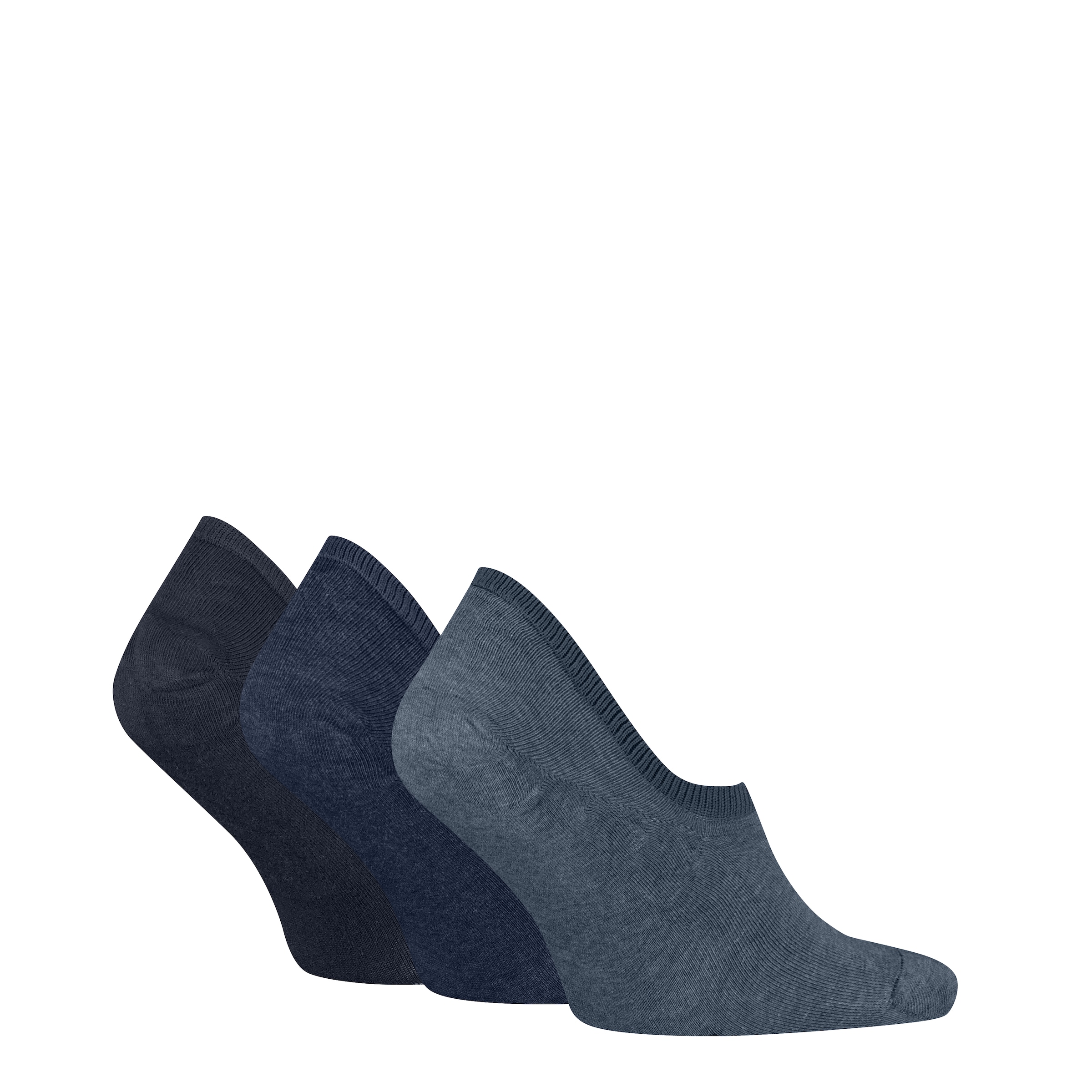 Calvin Klein Füsslinge »CK MEN FOOTIE HIGH CUT« 3 Paar,  hoch geschnittene Silhouette, Cotton-Mix