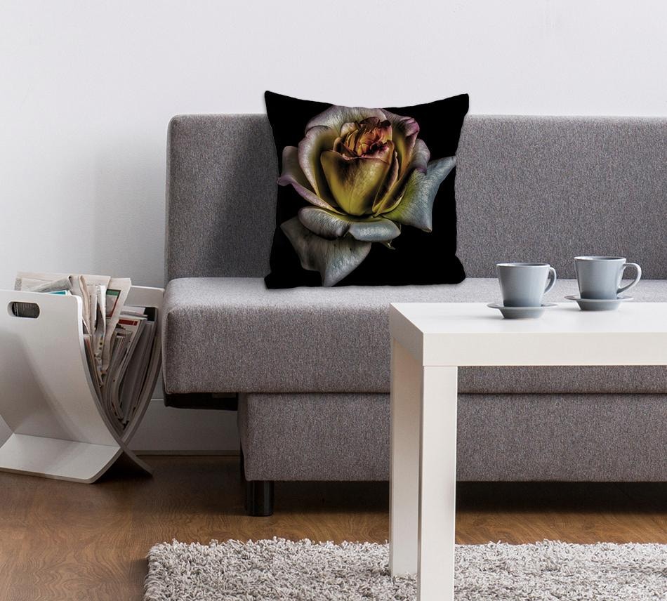 queence Dekokissen »Blüte« Kissenhülle ohne Füllung, 1 Stück