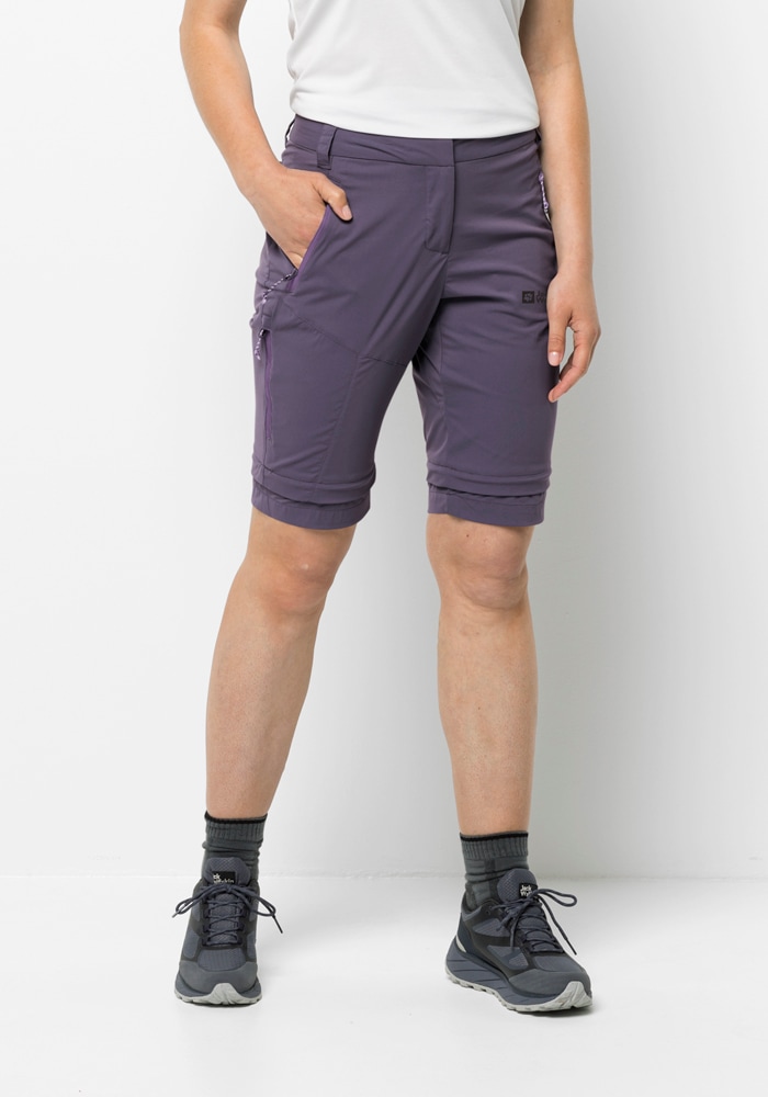 Jack Wolfskin Pantalon zip-away »GLASTAL ZIP AWAY PANTS W«