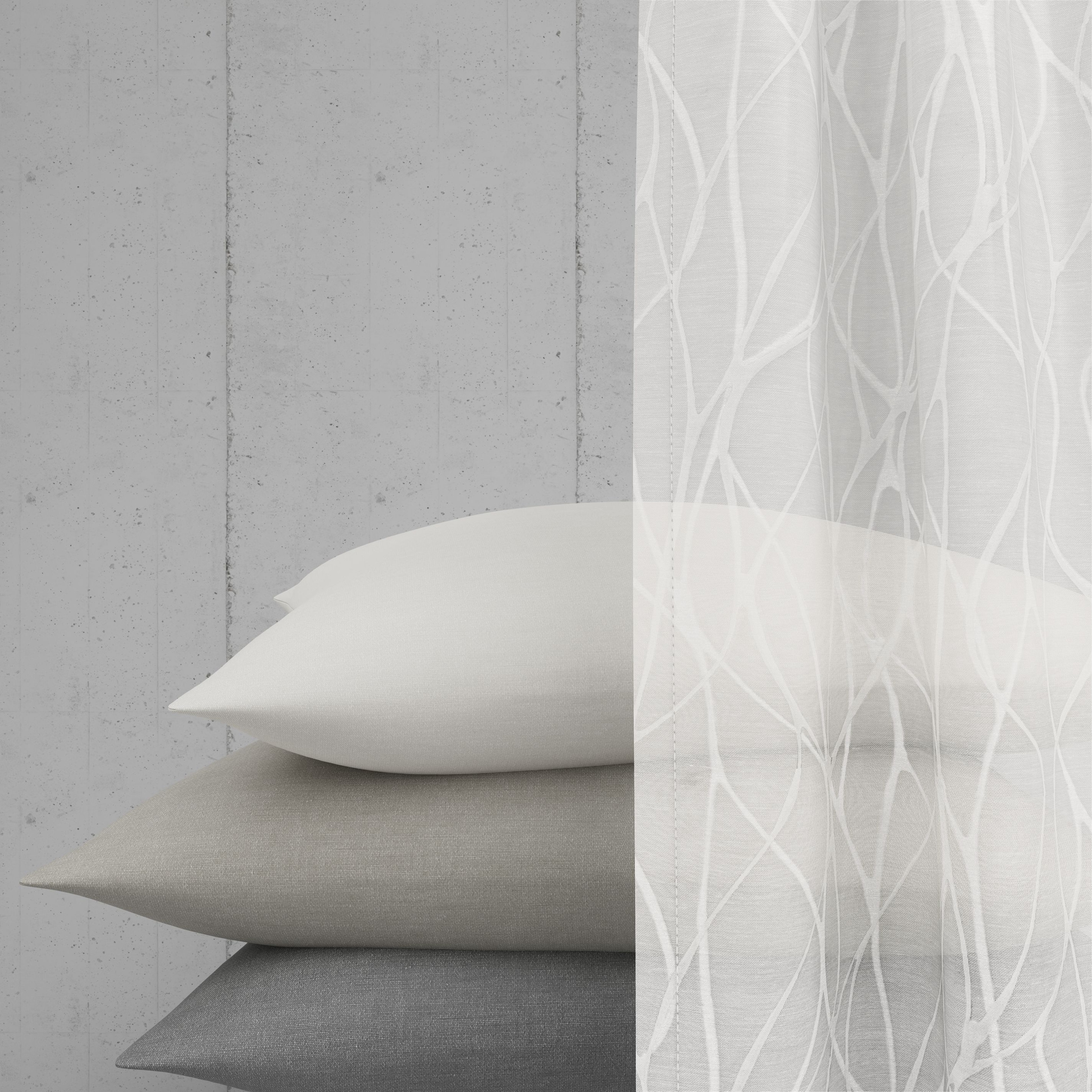 Neutex for you! Rideau »LISKA« Bande multifonctionnelle 1 cuis tlg. Imprimé moderne style scandinave