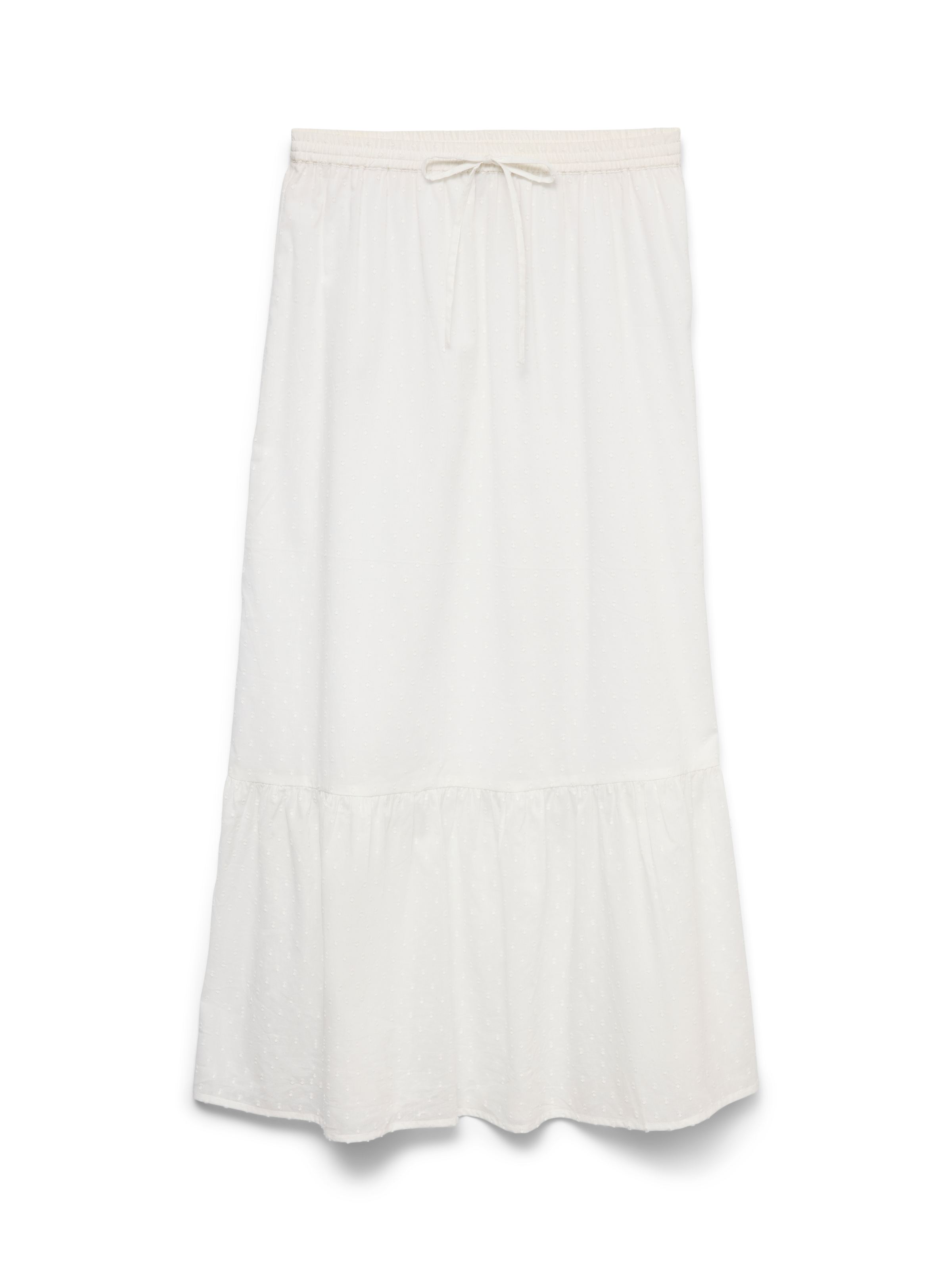 Vero Moda Maxi jupe »VMTRINE MW MAXI SKIRT WVN NOOS« Baumwolle