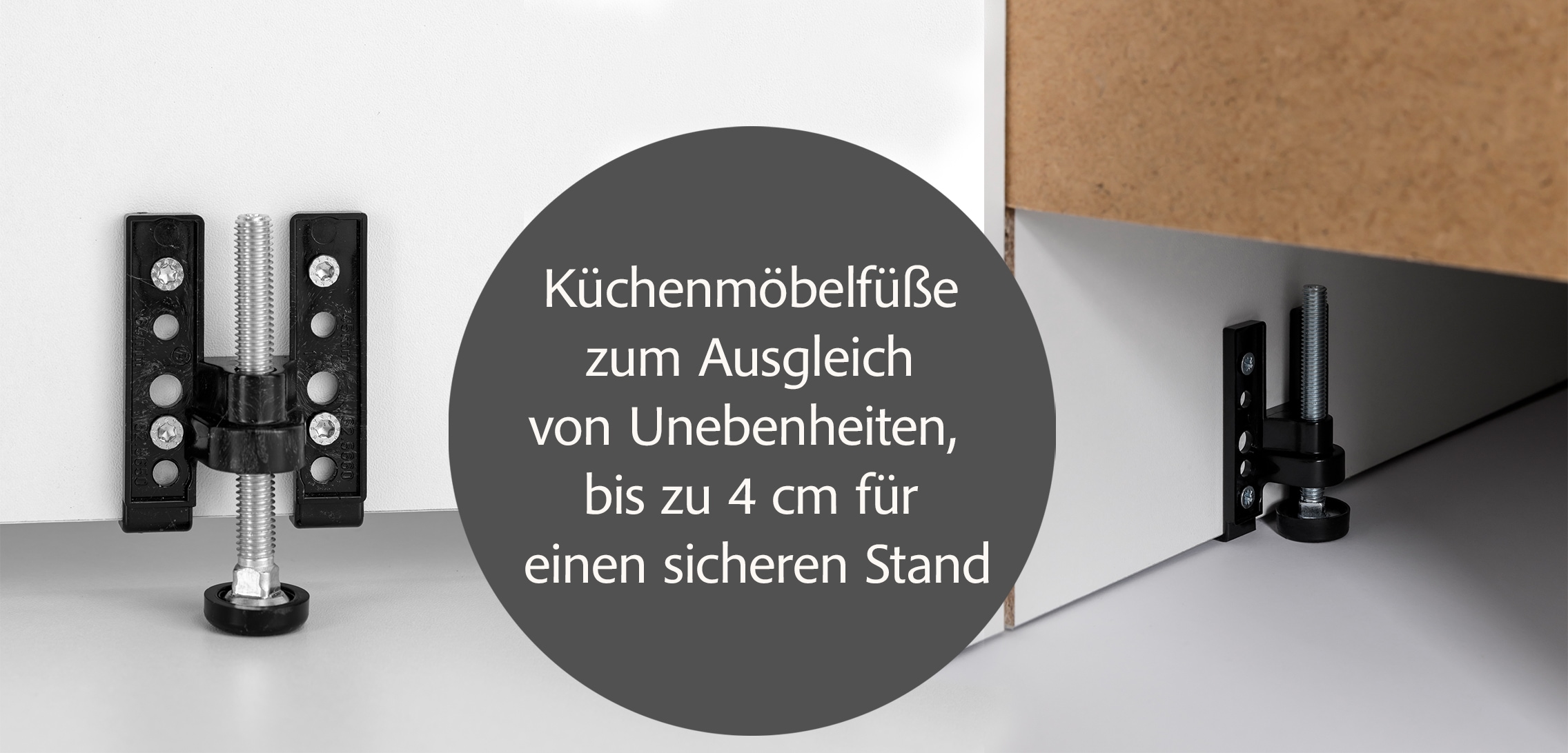 KOCHSTATION Winkelküche »KS-Milan, optional mit Muldenlüfter« Stellbr.270/220 cm, wahlweise mit E-Geräten, Kochfeld mit Dunstabzug