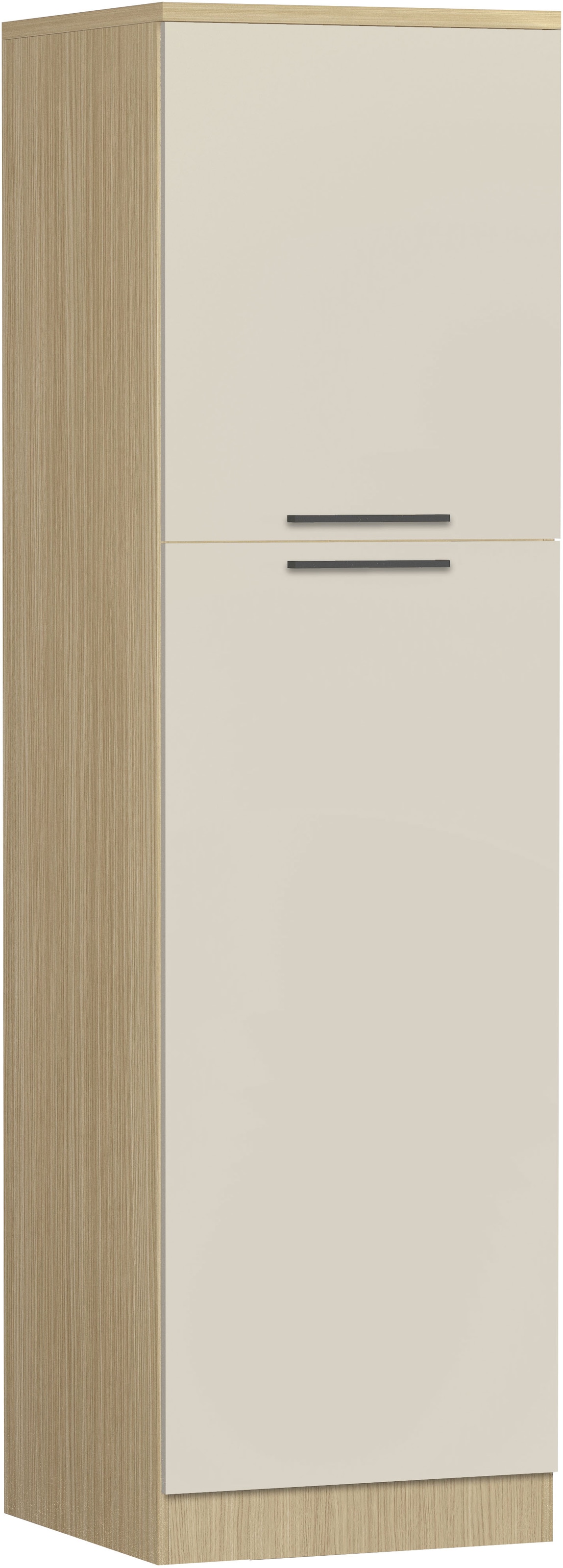 KOCHSTATION Vorratsschrank »Luna, Hochschrank, Küchenvorratsschrank, Speiseschrank, Made in Italy« B/T/H: 60×60×214,5 cm, mit 6 grosszügigen Fächern