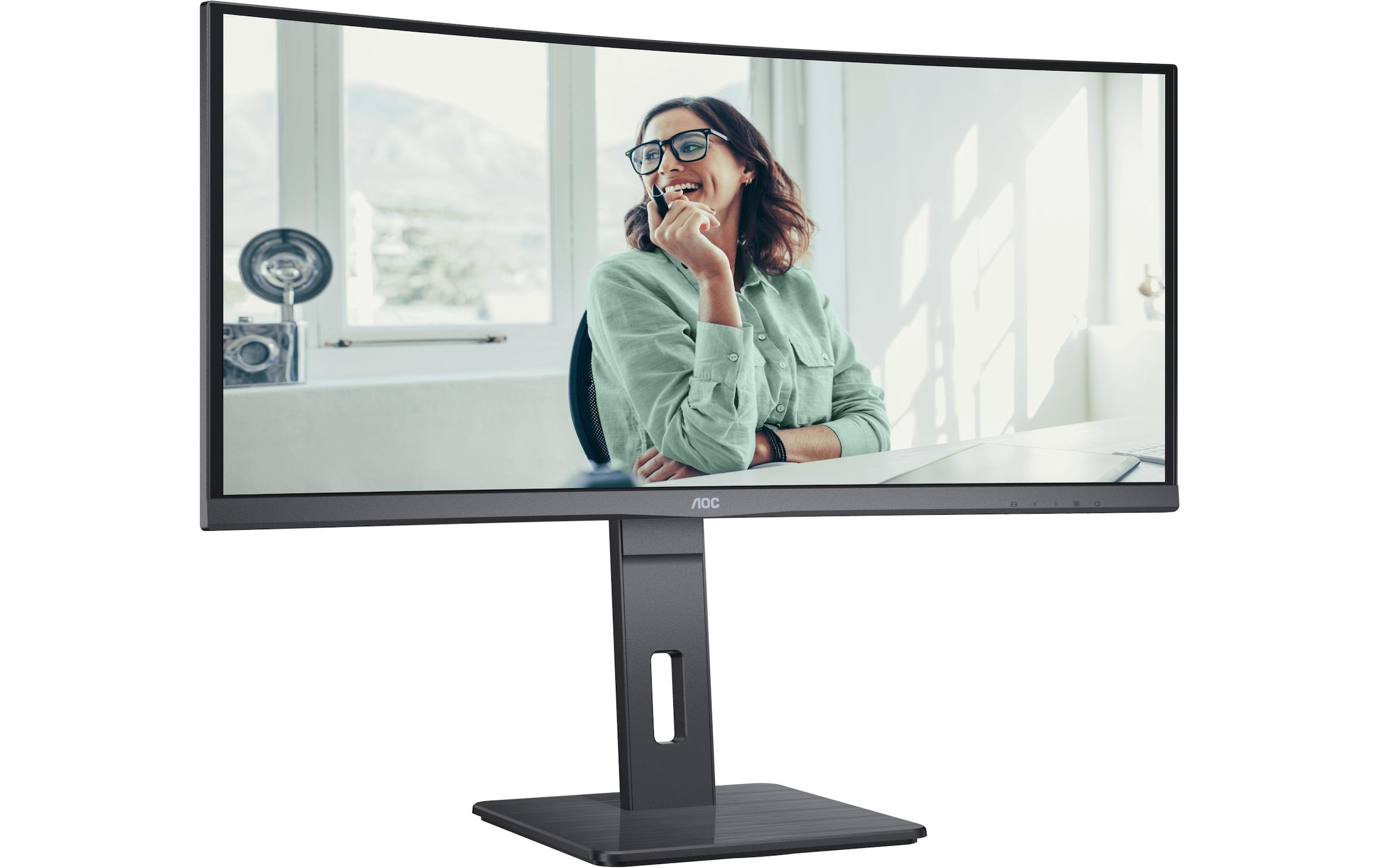 AOC Moniteur LED incurvé »CU34P3CV« 86,36 cm/34 ″  3440 x 1440 px 100 Hz