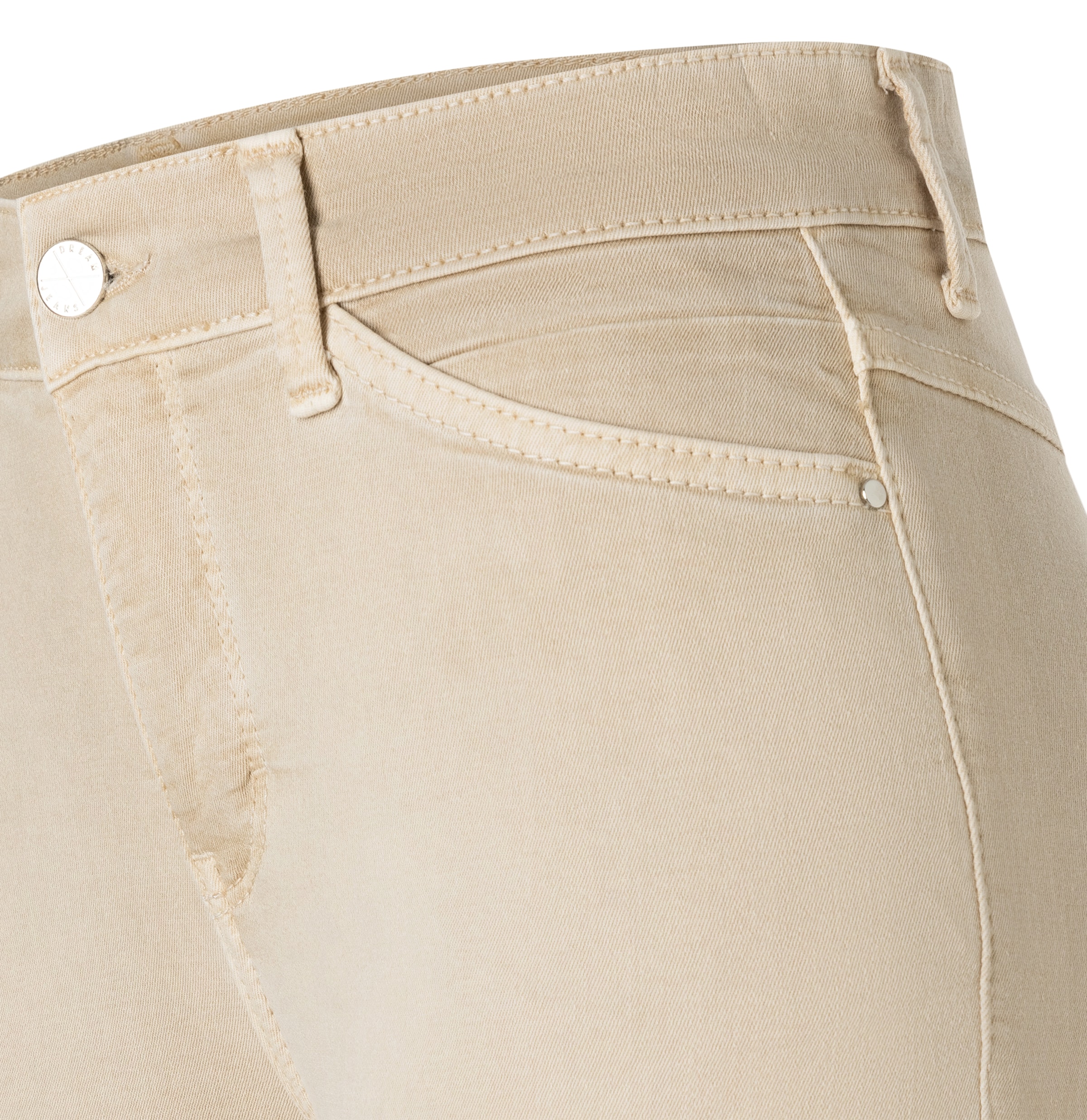 MAC 7/8-Jeans »Dream Chic« verkürzte Form mit Reissverschluss