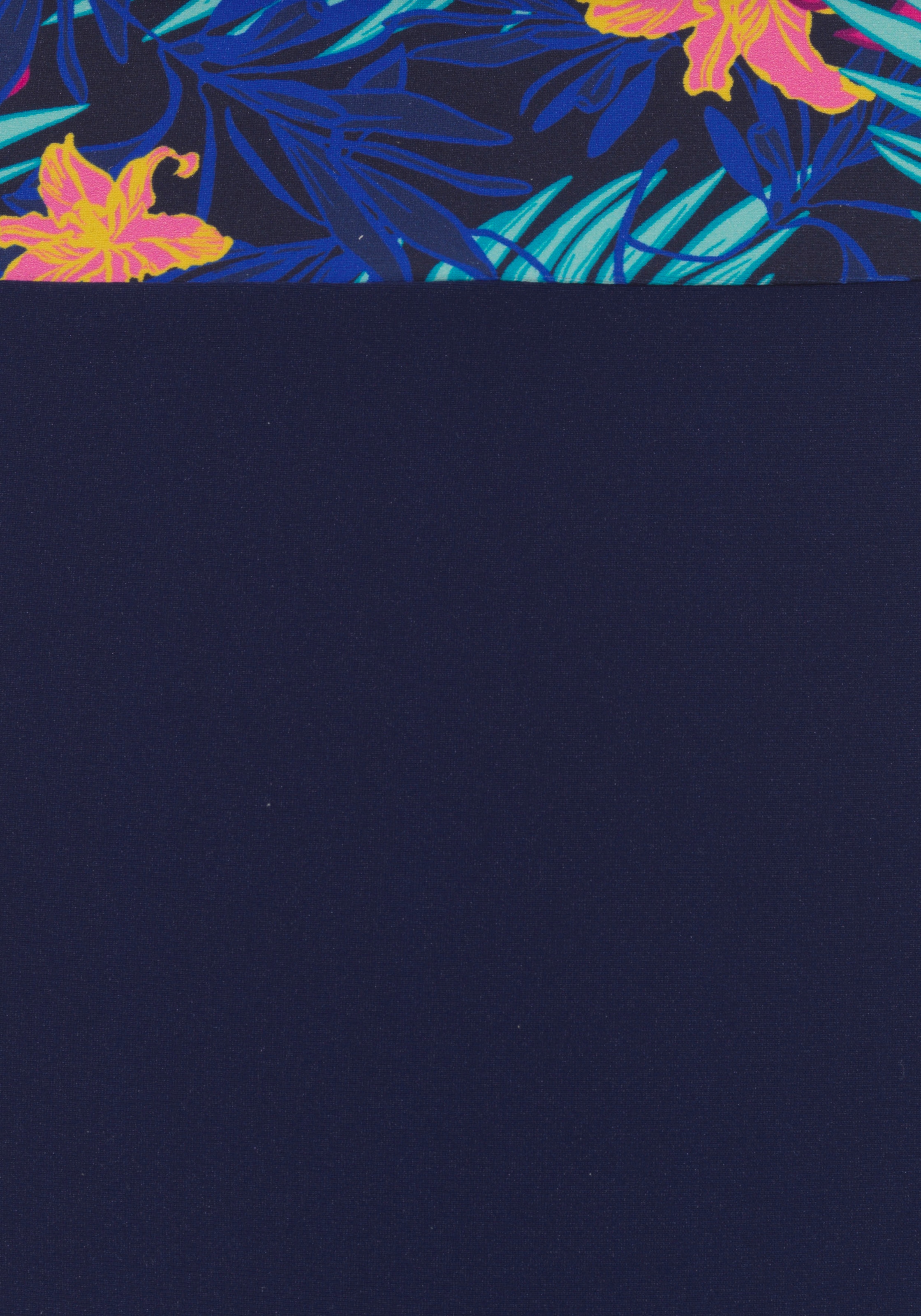 LASCANA Pantalon de bikini mit bedruckter Blende am Bund