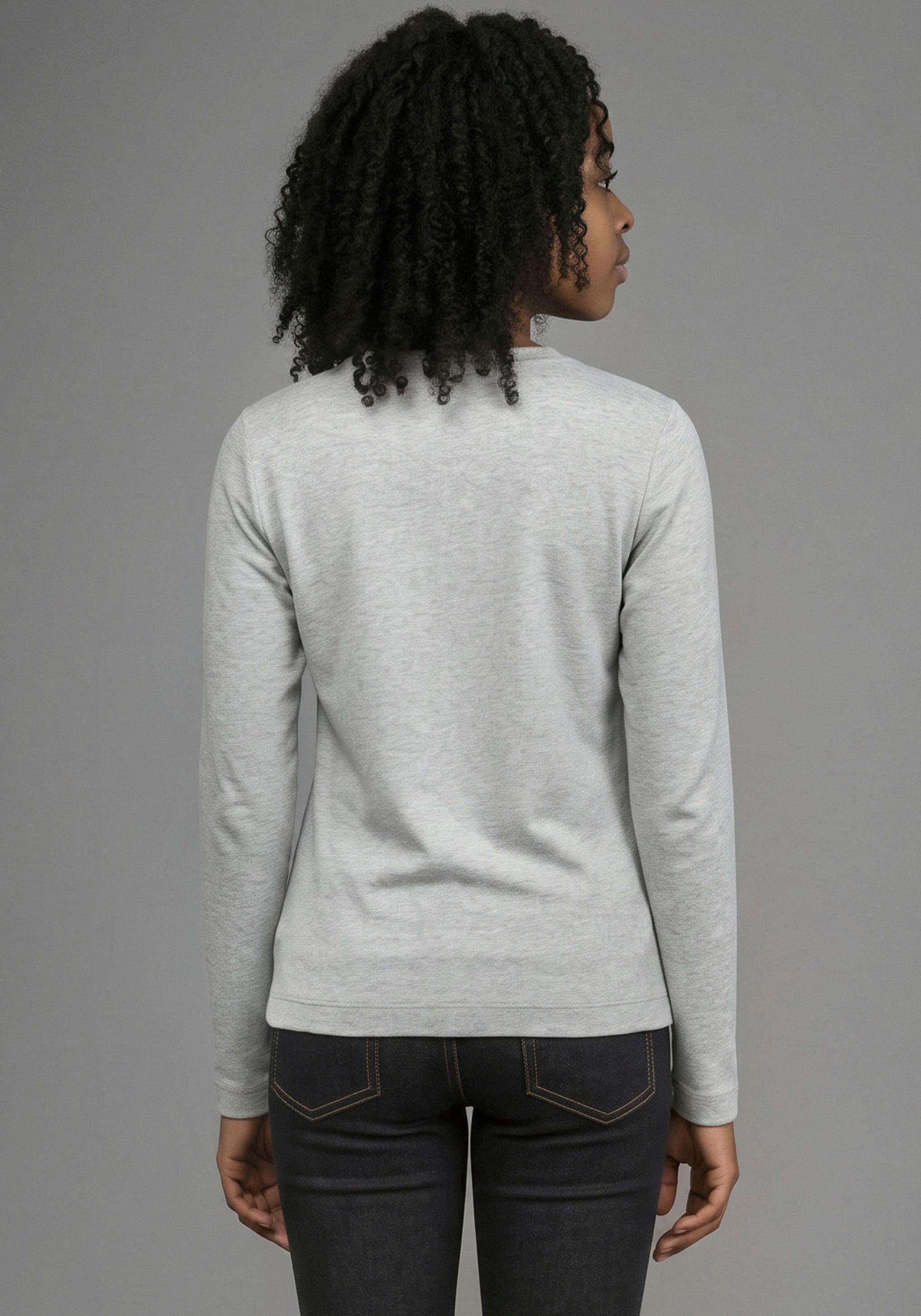 H.I.S T-shirt à manches longues »3er Pack H.I.S Shirts in modischen Farben, Must-Have Basic« Paquet, 3,  3 T-shirts basiques à manches longues en lot, longueur aux hanches, coupe basique