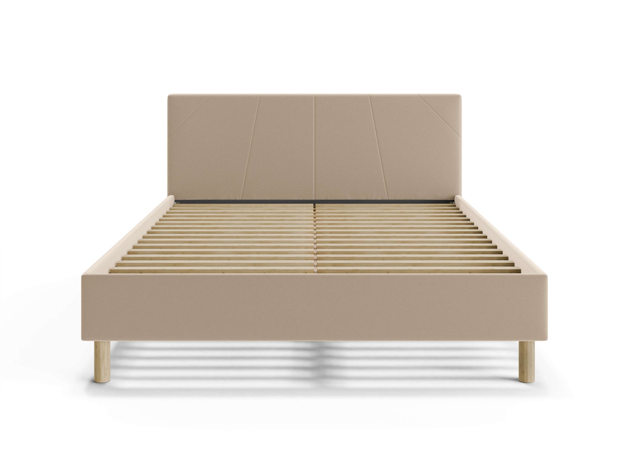 Home affaire Collection Lit rembourré »Albybyn, Bettgestell mit Kopfteil und Lattenrost, in 2 Breiten« sans coffre de lit ni matelas, en 2 largeurs - 140 et 160 cm