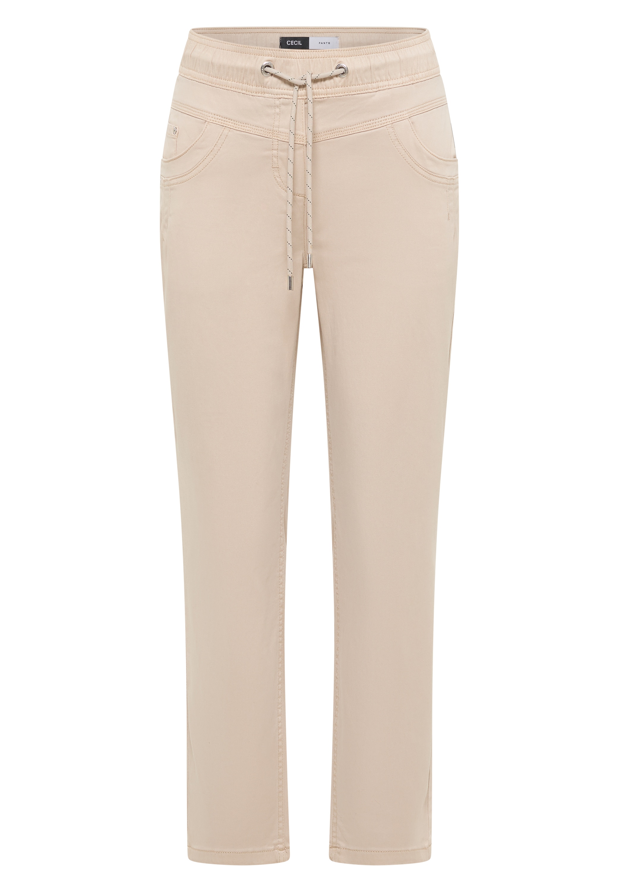 Cecil Pantalon en tissu »Style Tracey«  mit elastischem Bund und Kordelzug