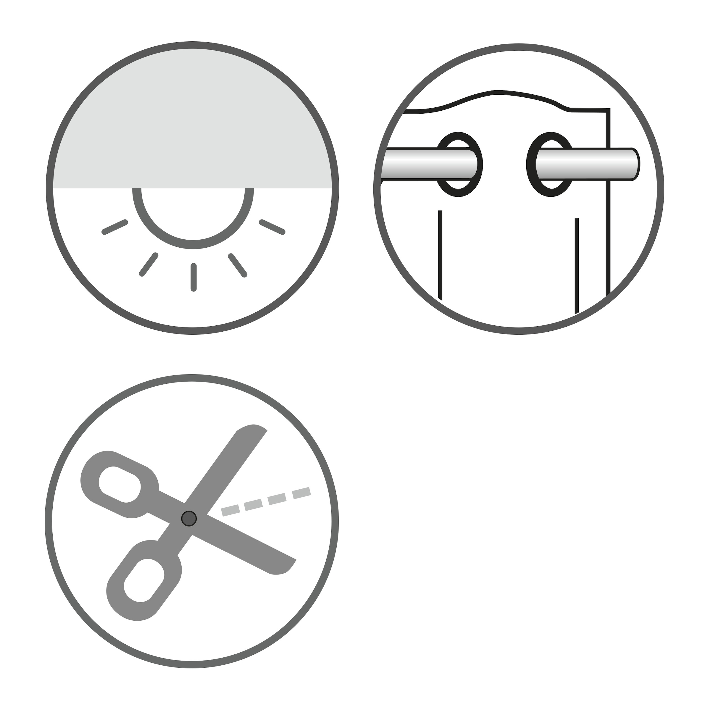 Sehlbach Rideau »Schal in Jacquard-Webart Gingko-Blatt« Oeillets 1 cuis tlg. mit Ösen