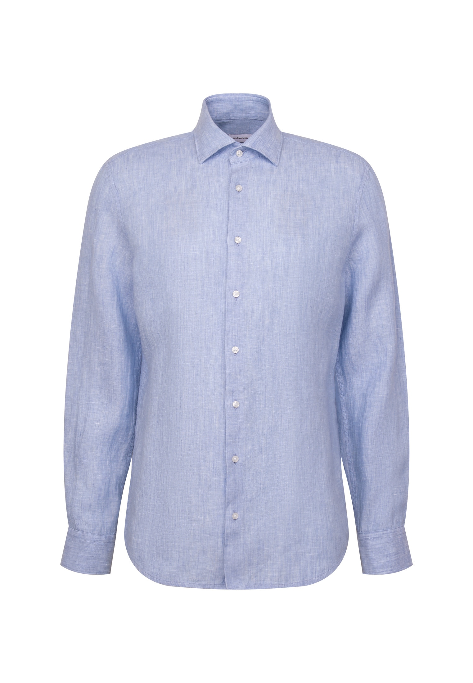 seidensticker Chemise en lin »Schwarze Rose« Slim 1/1 Kentkragen Uni