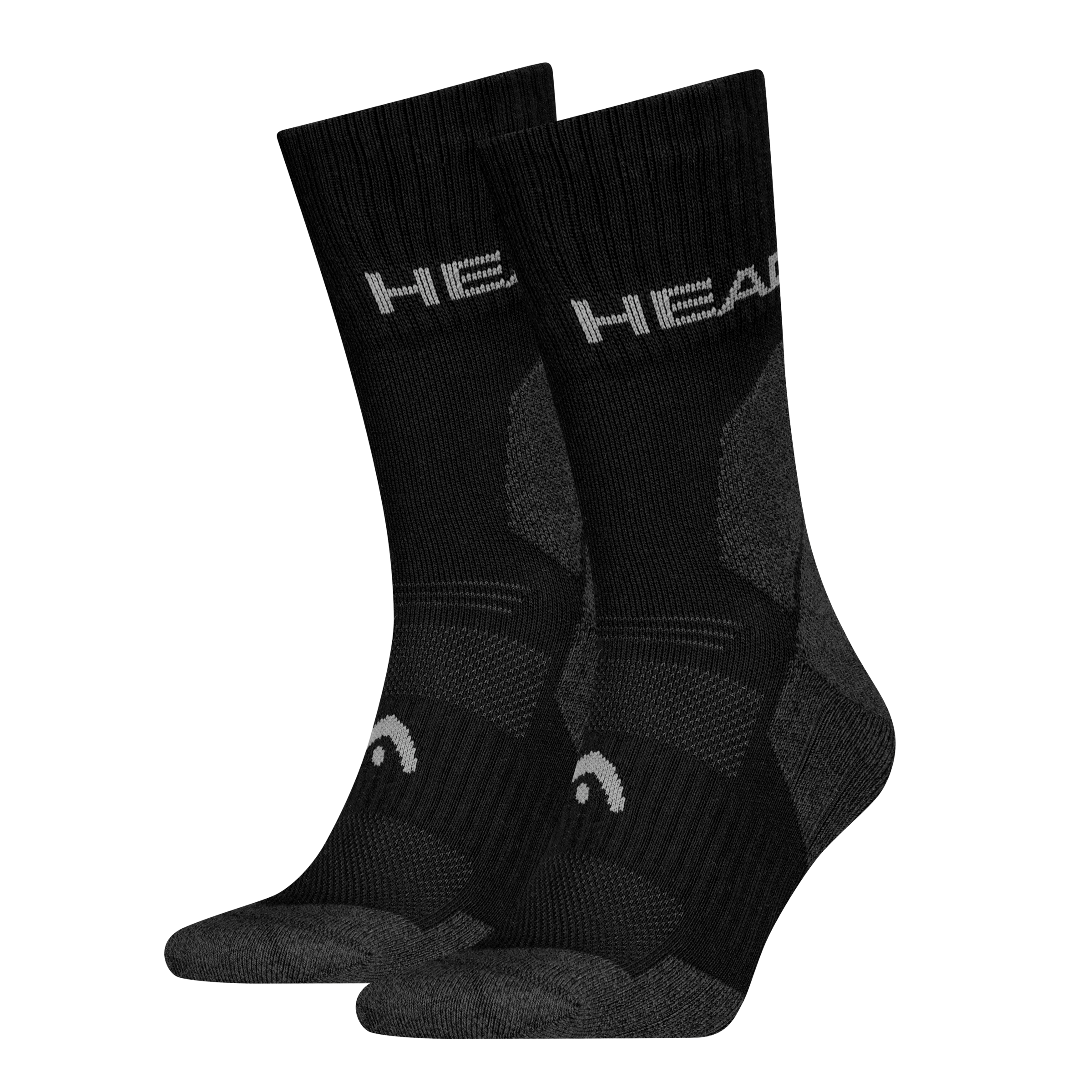 Head Chaussettes »HEAD HIKING ALL CLIMATES CREW 2P« 2 paires,  avec broderie du logo