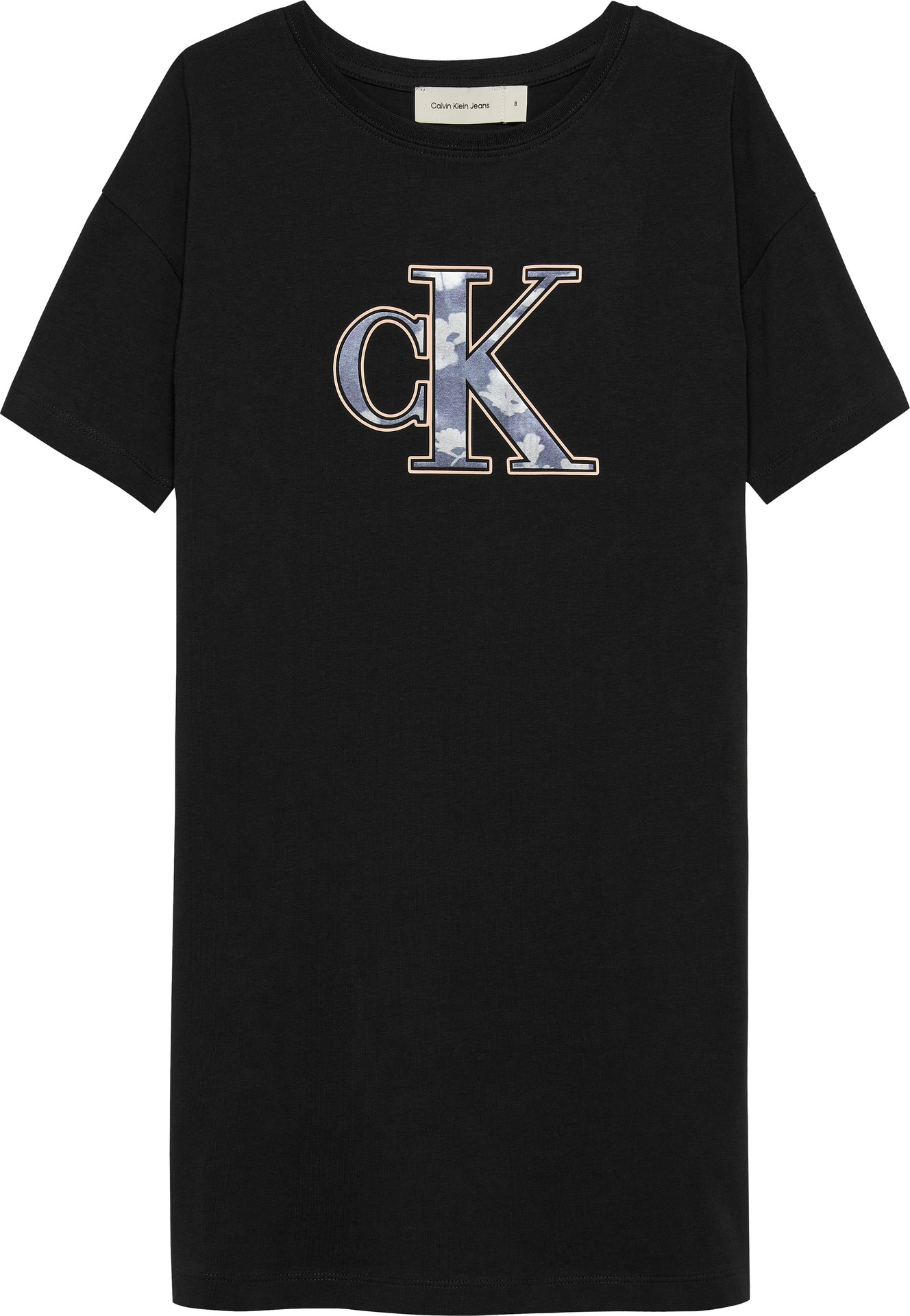 Calvin Klein Jeans Shirtkleid »TEE SHIRT DRESS LOGO PLACEMENT« für Kinder bis 16 Jahre