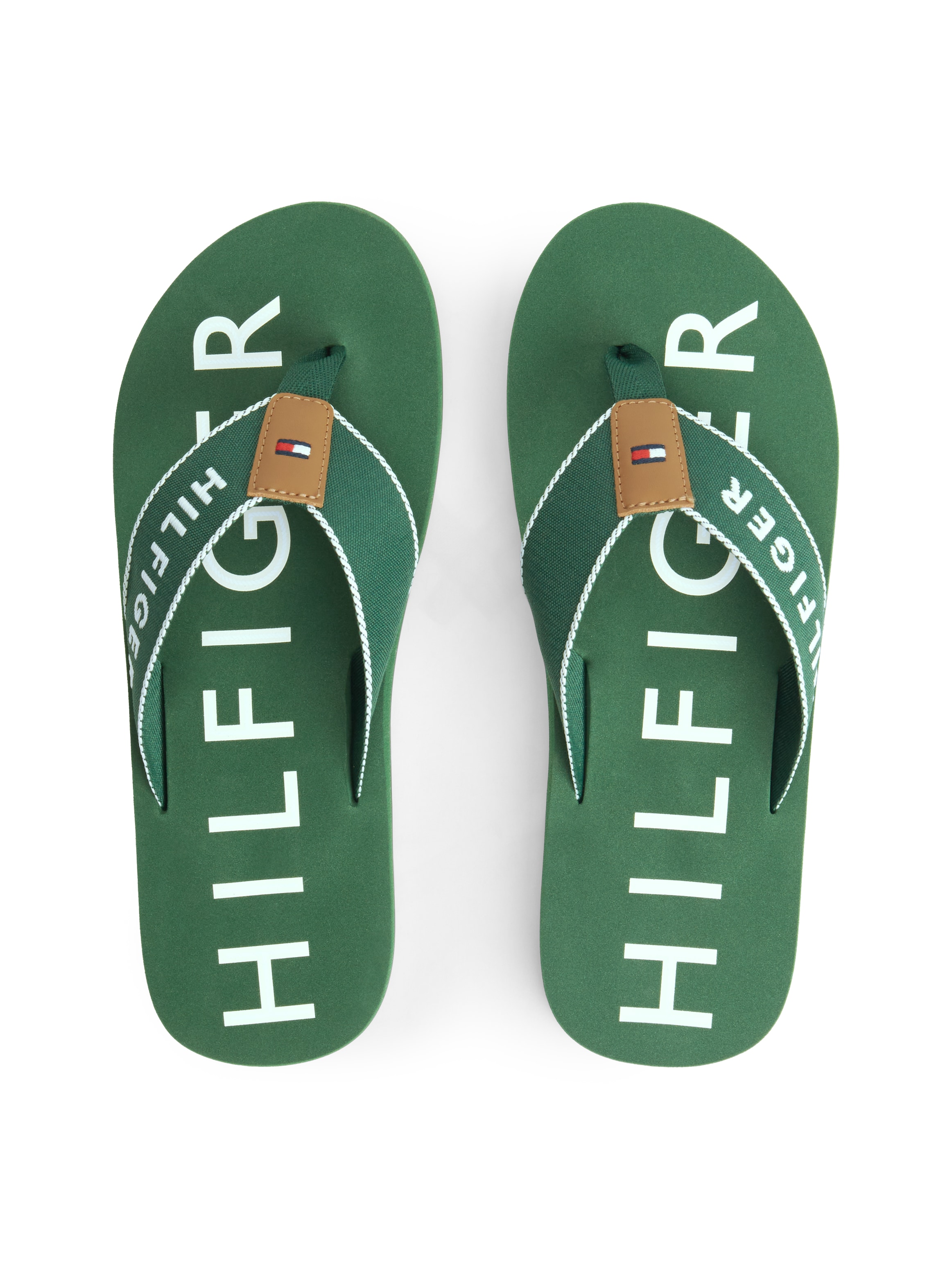 Tommy Hilfiger Séparateur d'orteils »SPORTY HILFIGER BEACH SANDAL«  Sommerschuh, Strandschuh mit Kontrastbesätzen