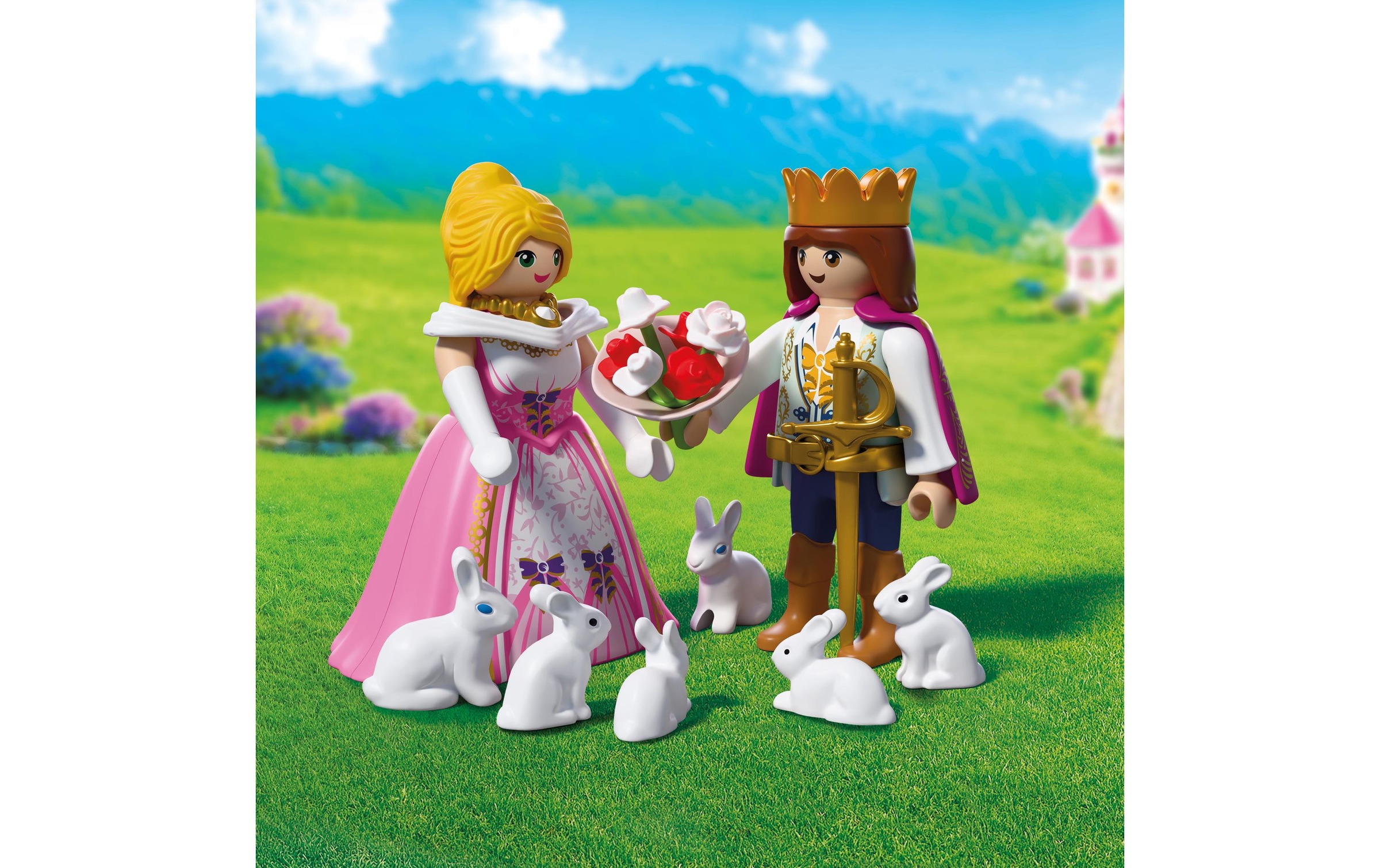 Playmobil® Konstruktions-Spielset »Königlicher Irrgarten (72053), Princess« Made in Europe