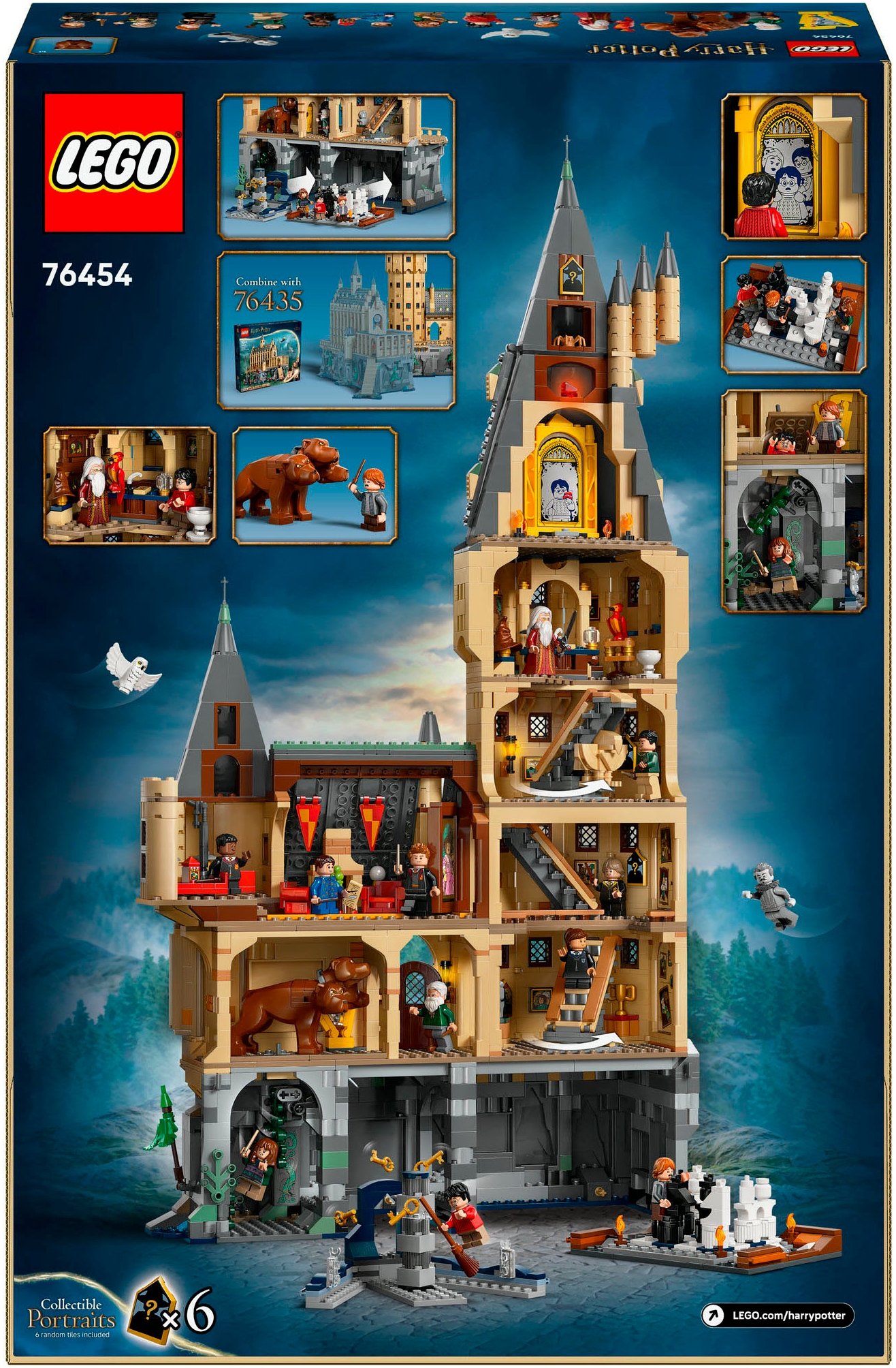 LEGO® Pions de construction »Schloss Hogwarts: Der Hauptturm (76454), LEGO Harry Potter™« Made in Europe