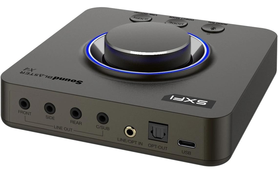 Creative USB-Soundkarte »SoundBlaster X4« PC-Mac