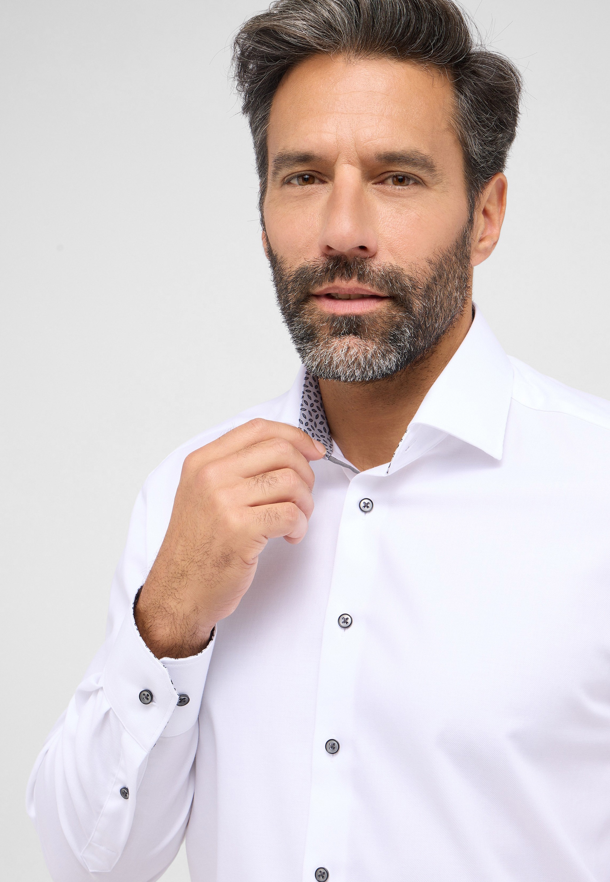 Eterna Langarmhemd »COMFORT FIT« NON IRON (bügelfrei)