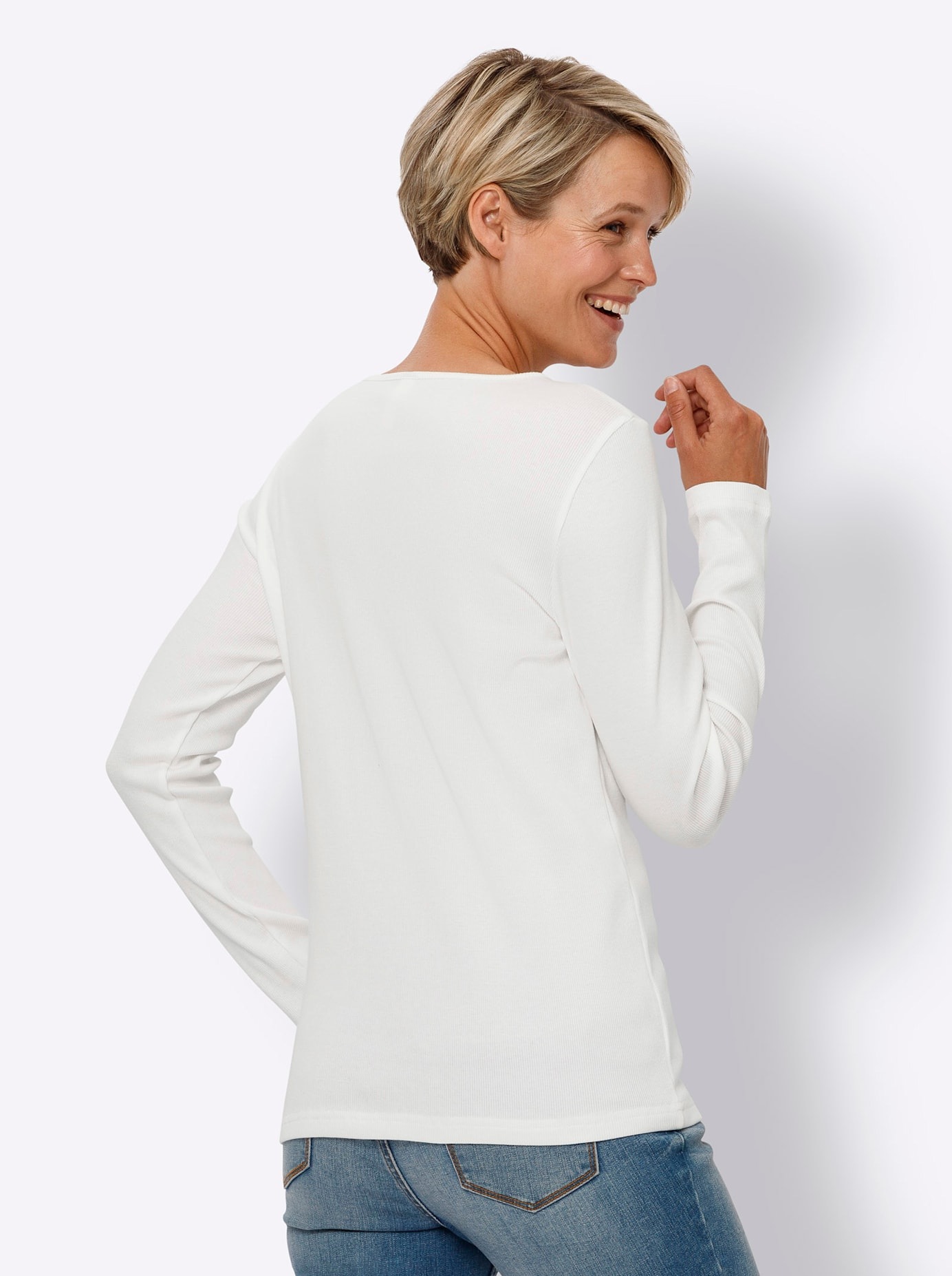 Classic Basics T-shirt à manches longues »Langarm-Shirt«, 1 cuis
