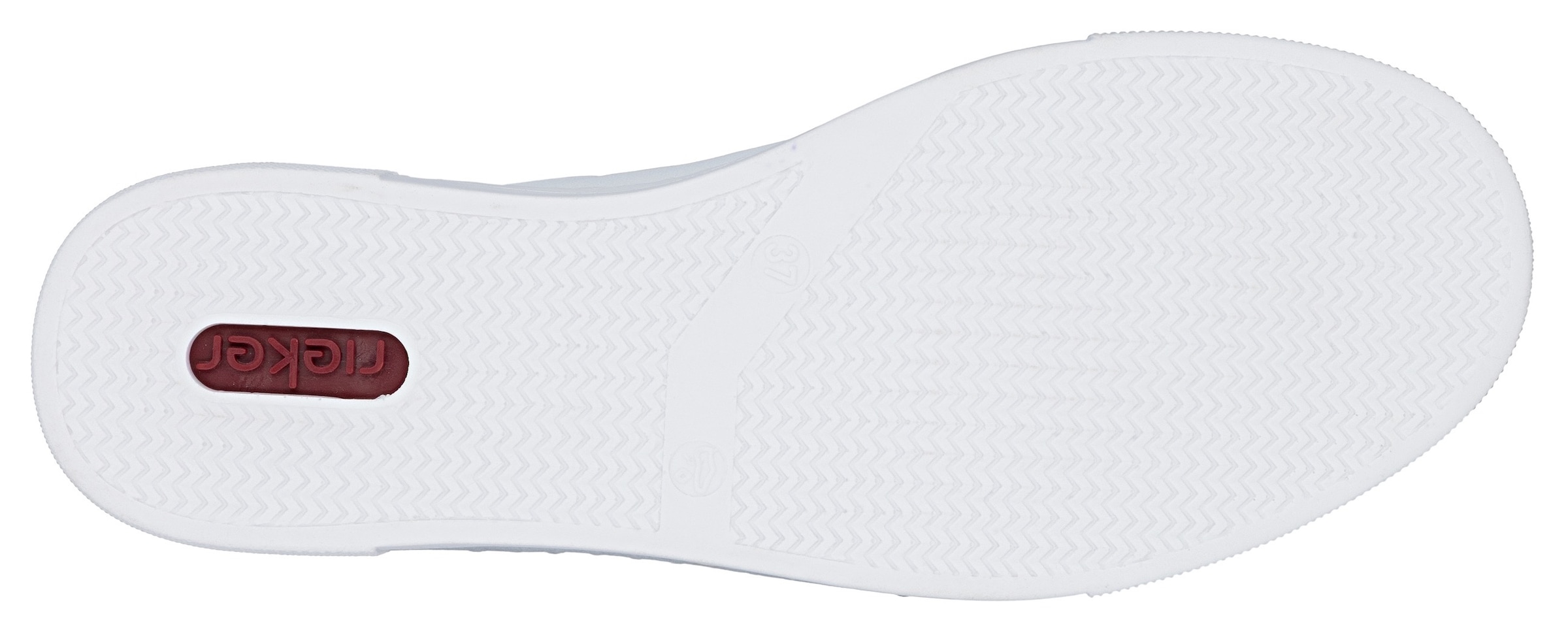 Rieker Baskets à plateforme  mit Zierreissverschluss seitlich, Freizeitschuh, Halbschuh, Schnürschuh