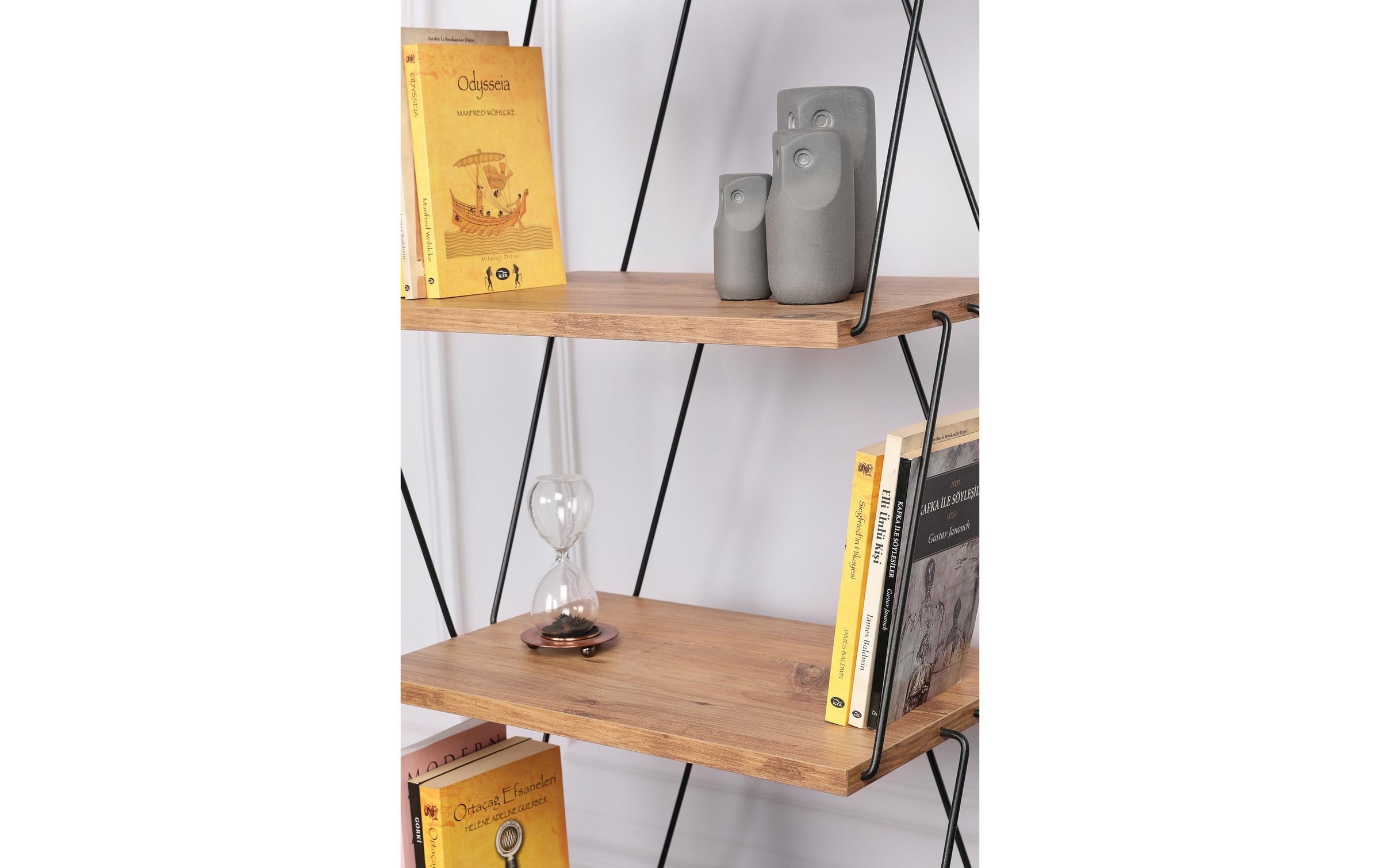 WOODY FASHION Étagère »Balaban 48 x 165 x 31 cm, Braun«