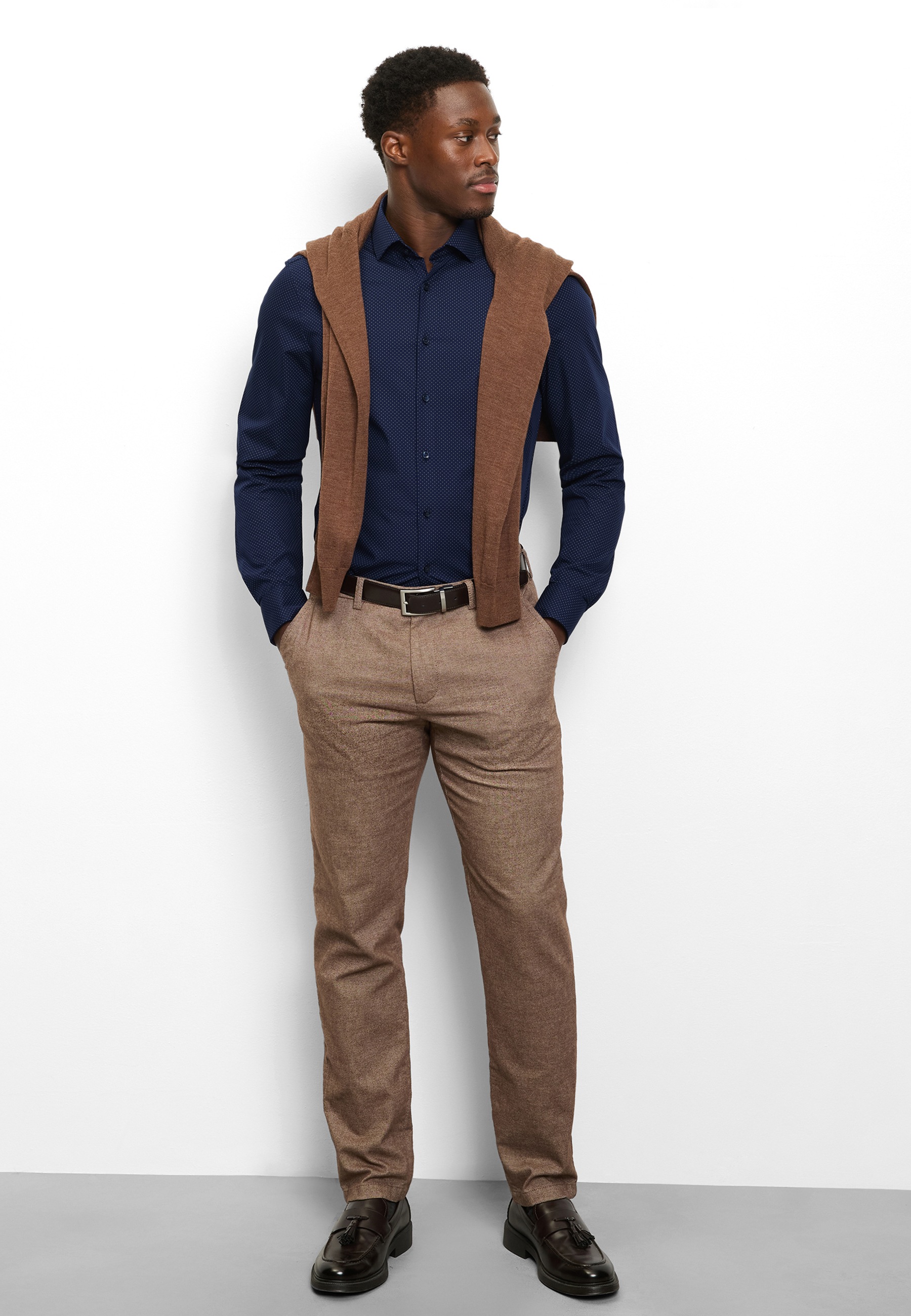 OLYMP Chemise à manches longues »Level Five« Businesshemd, body fit, Modern Kentkragen