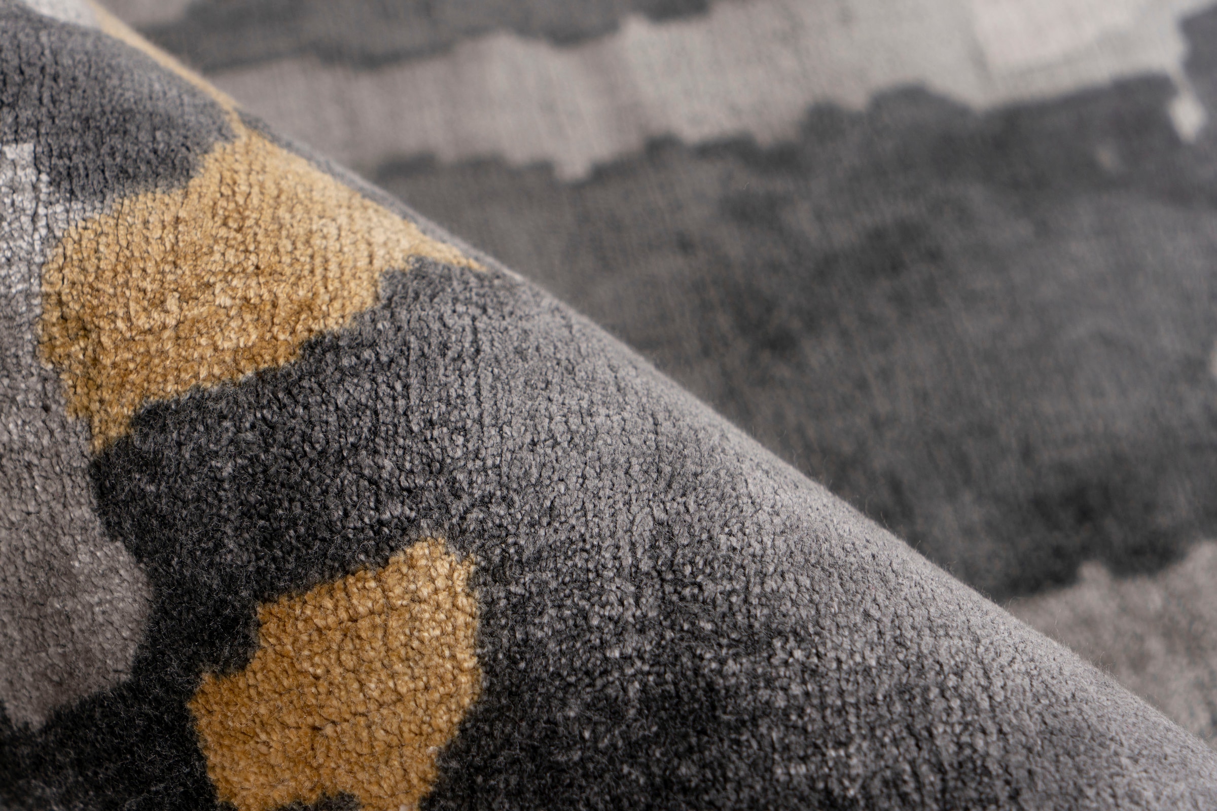 Padiro Tapis »Sinai 225« Rectangulaire 11 mm Höhe Viskose, weich, Retro Look, Wohnzimmer