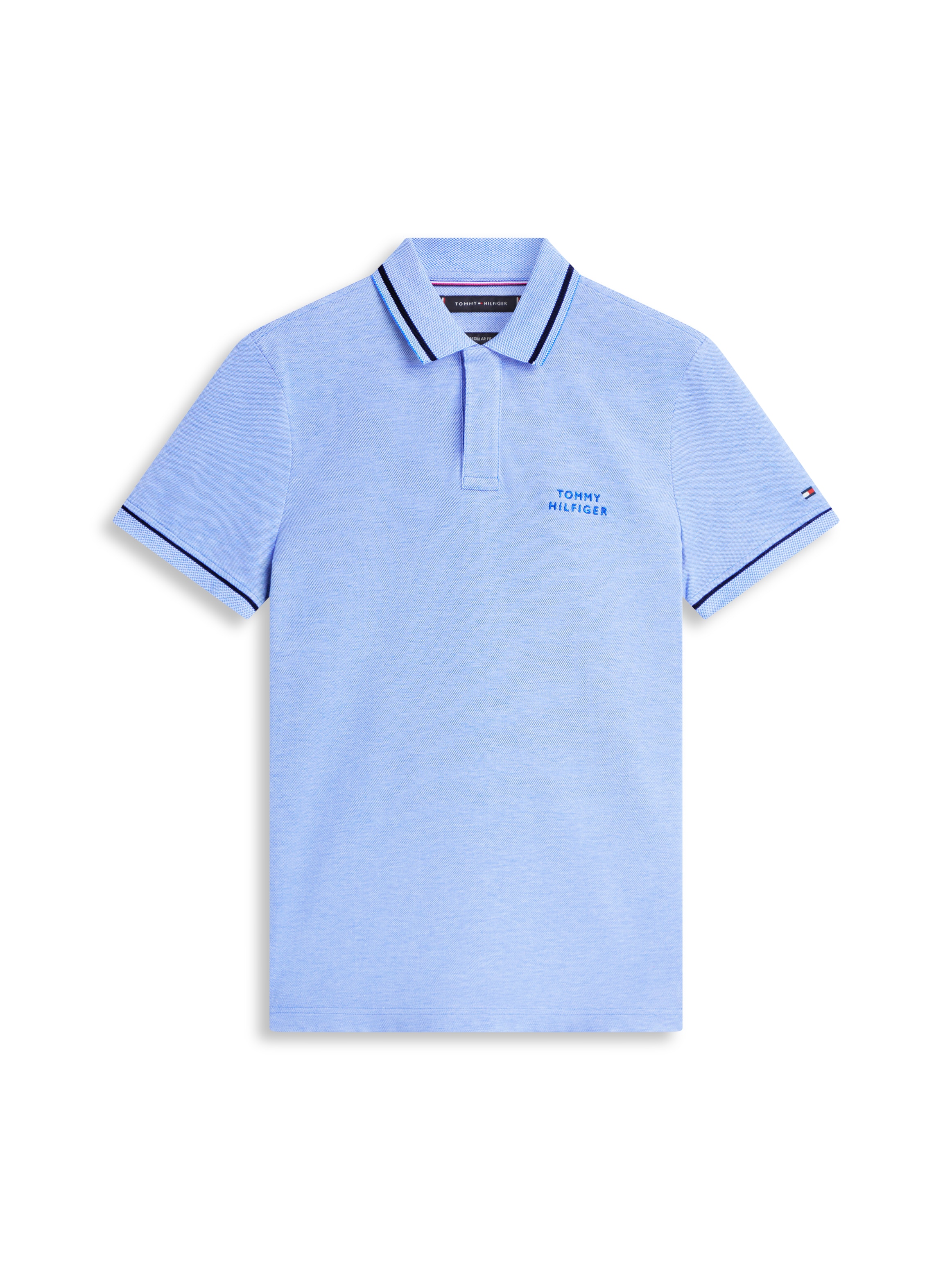 Tommy Hilfiger Polo »OXFORD TWO TONE REGULAR PLACKET« Regular fit mit Polokragen