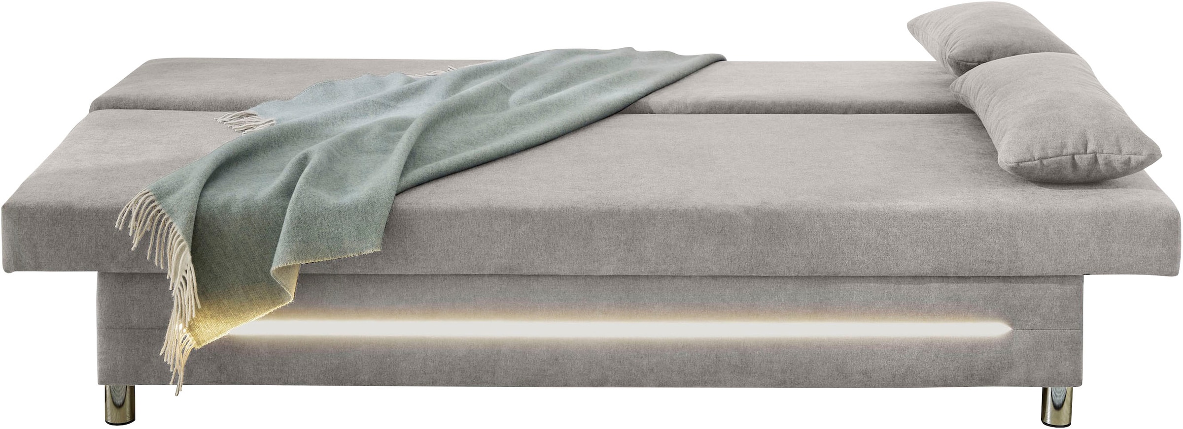 Jockenhöfer Gruppe Canapé-lit »Sunrise, B: 191 cm, Liegefl. 120x191 cm« avec fonction lit, coffre de rangement et éclairage, notre prix bas permanent