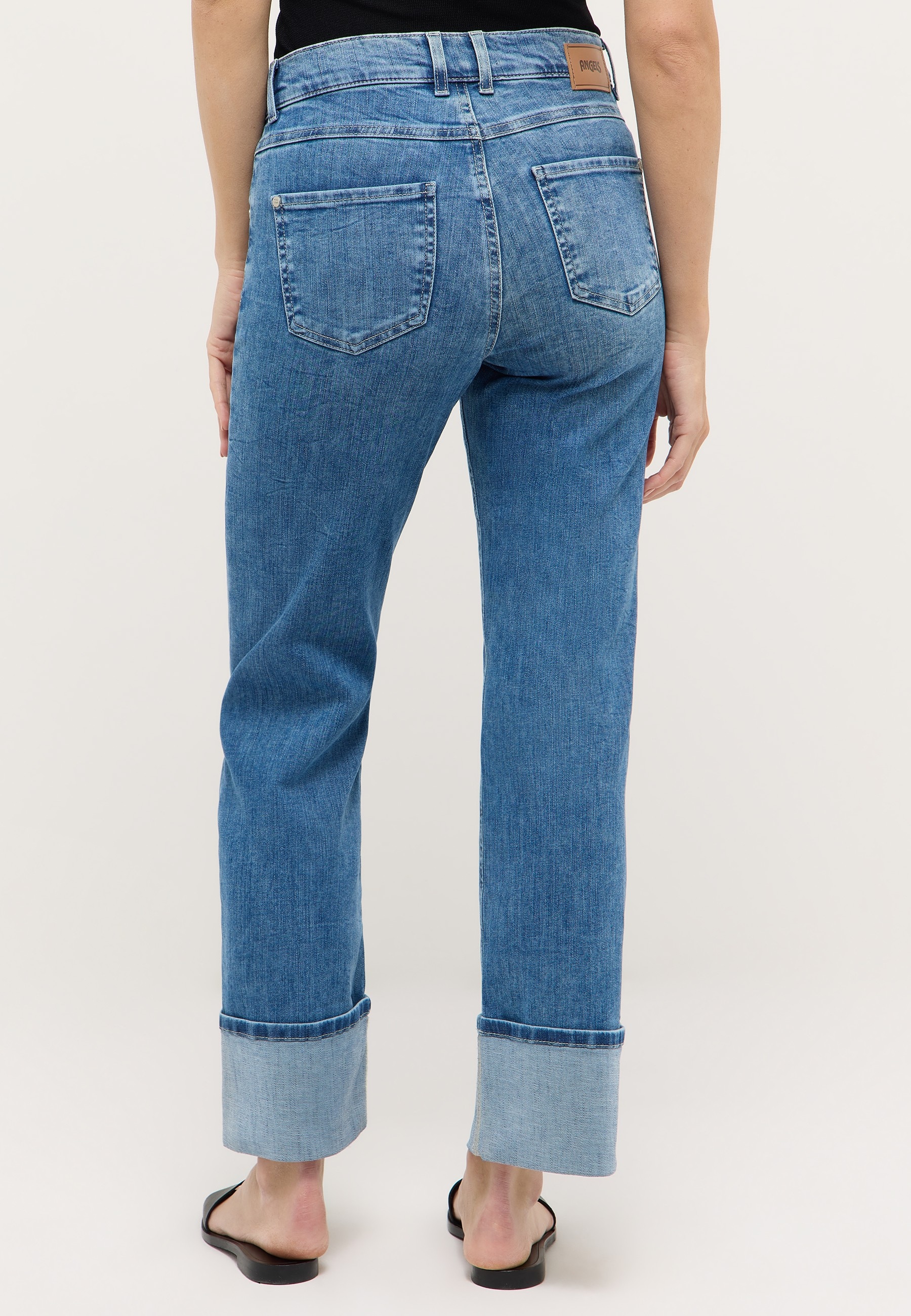 ANGELS Jeans droit »LARA TU« mit umgeschlagenem Bein