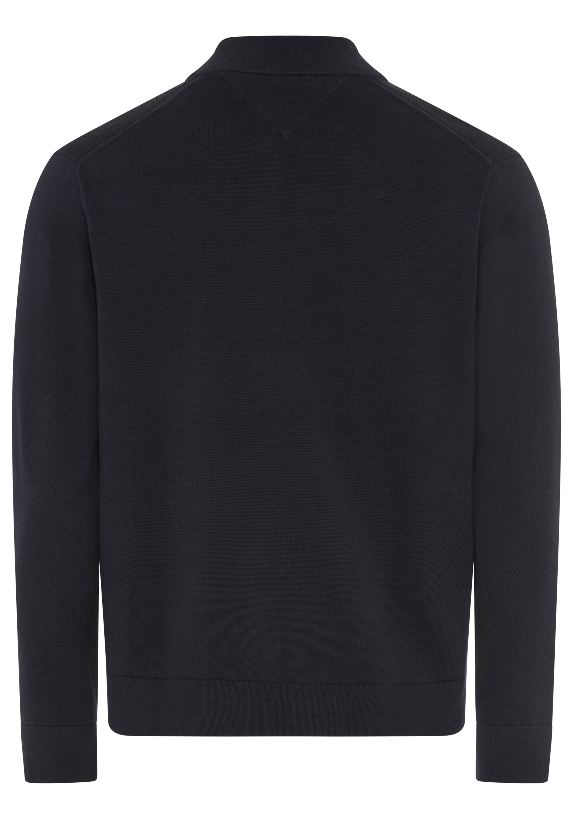 Tommy Hilfiger Strickjacke »RWB TEXTURED ZIP THROUGH BOMBER«